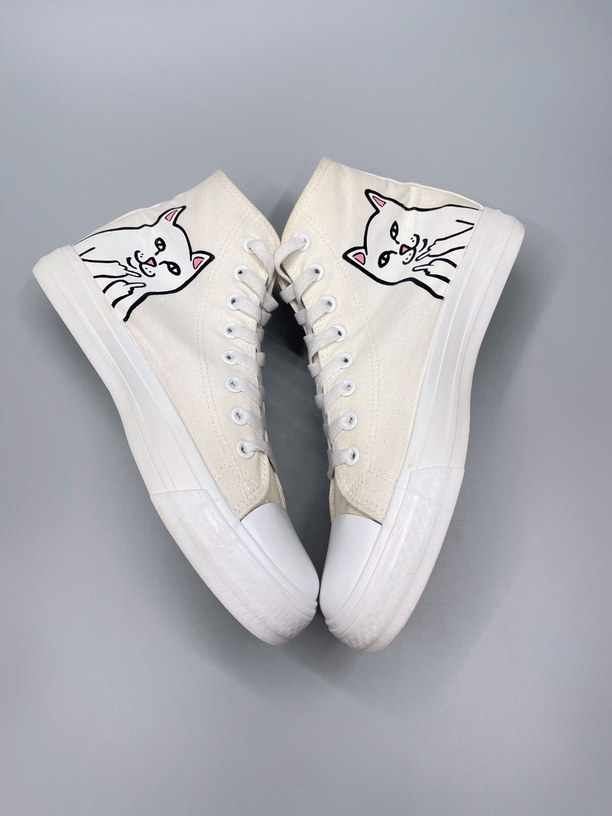 Hook-Ups × RIPNDIP Y2k Rip N Dip Hi-Top Sneakers Size US 7 / EU 40 - 4 Thumbnail
