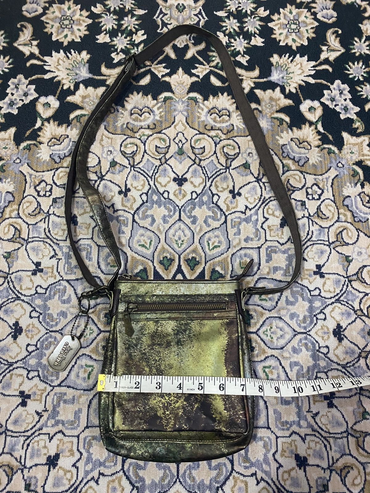 Jean Paul Gaultier Vintage 90s Jean Paul Gaultier Cyber rusty Sling bag Size ONE SIZE - 11 Thumbnail