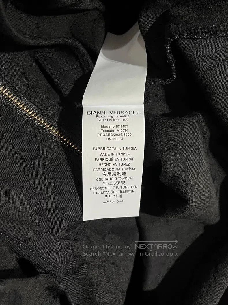 Versace Versace Multi-element embroidered hooded sweatshirt jacket Size US S / EU 44-46 / 1 - 8 Thumbnail