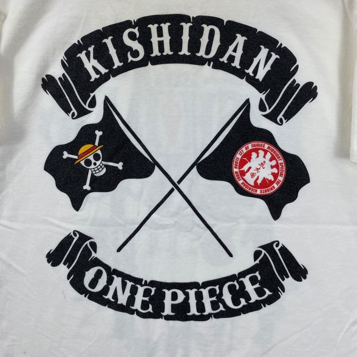 Japanese Brand KISHIDAN x ONE PIECE 20th Anniversary Tee Shirt Medium Size Size US M / EU 48-50 / 2 - 5 Thumbnail