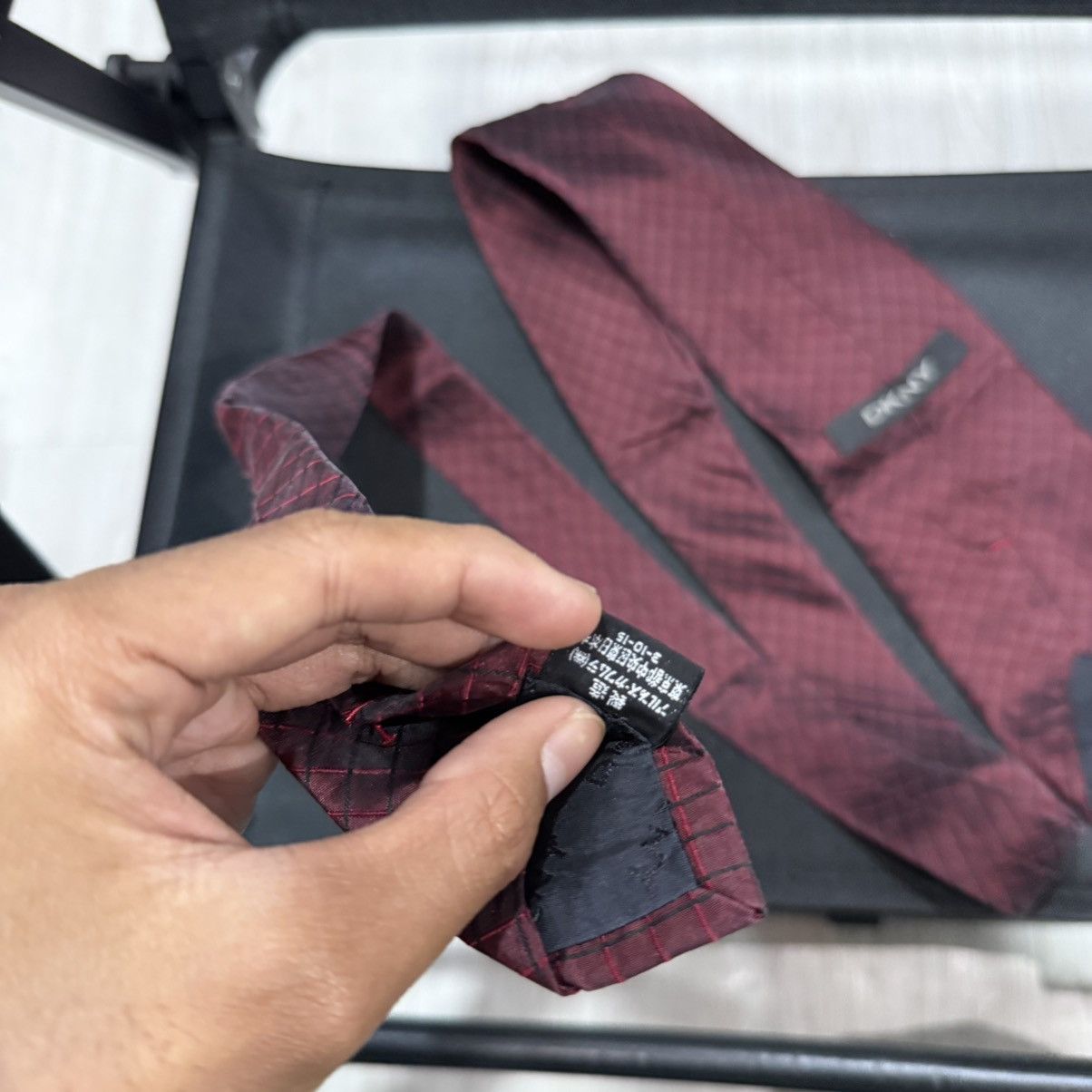 DKNY DKNY neckties silk patterned Size ONE SIZE - 4 Thumbnail