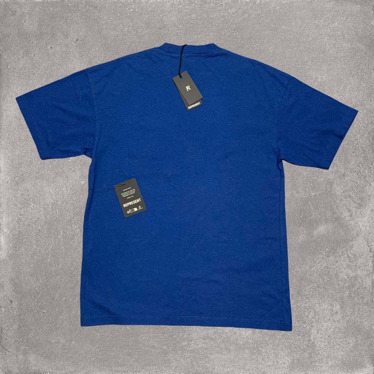 Represent Clo. Represent XXS Permanent Vacation Royal Blue Pocket Tee Size US XXS / EU 40 - 2 Thumbnail