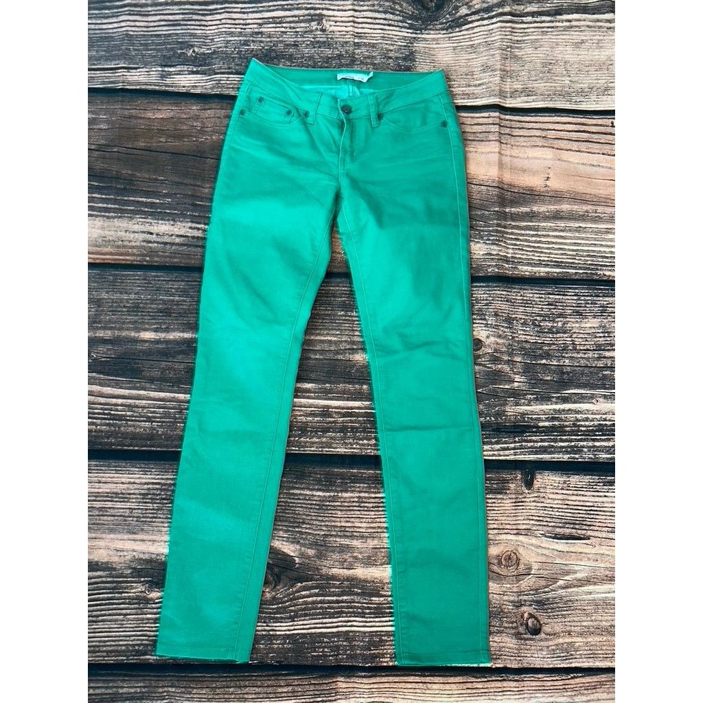 Prana Prana Kara Women's Skinny Jeans Green Size 2 Size 26" / US 2 / IT 38 - 2 Thumbnail