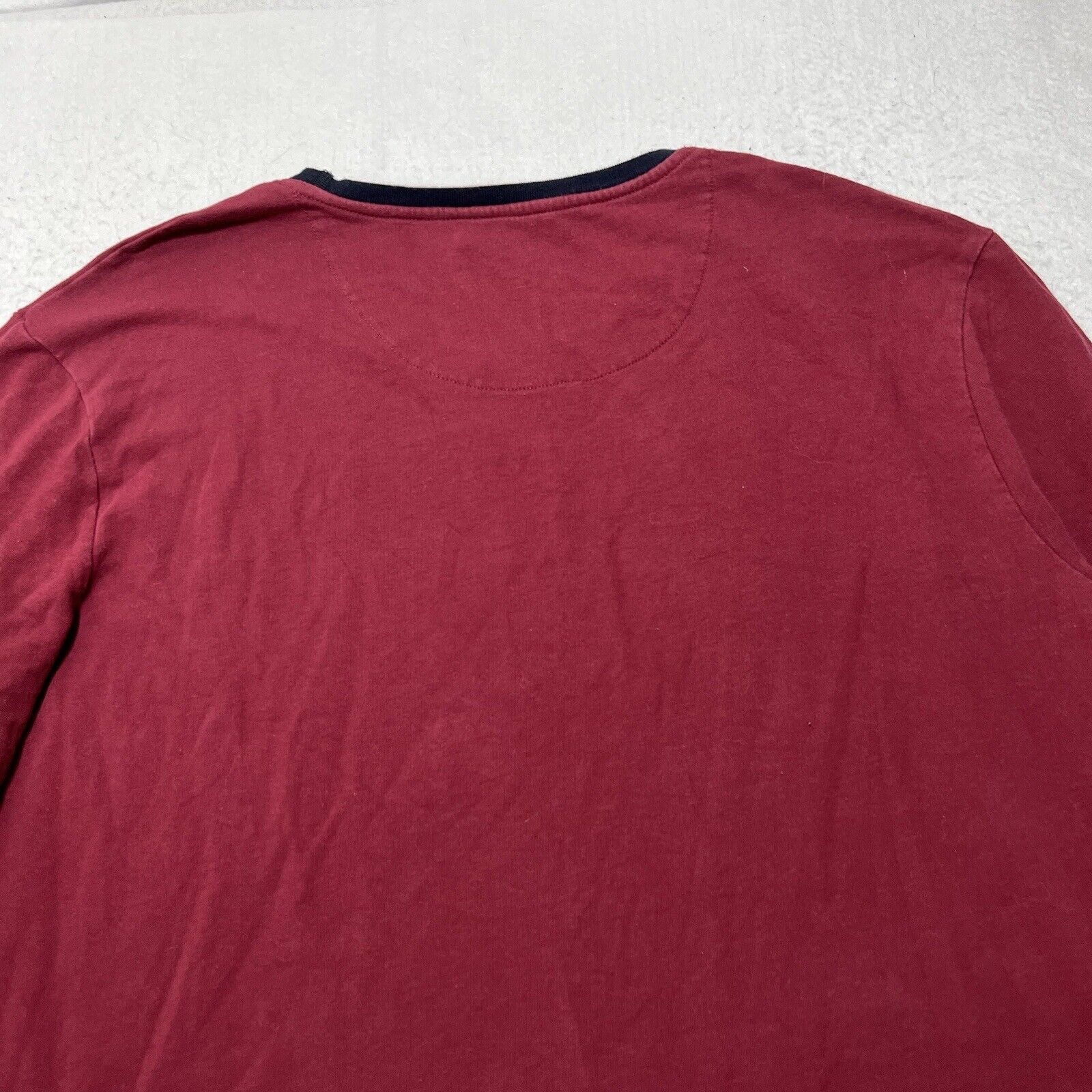 Lacoste Lacoste Sleepwear XL Crewneck Sweatshirt Maroon Loungewear Size US XL / EU 56 / 4 - 11 Thumbnail