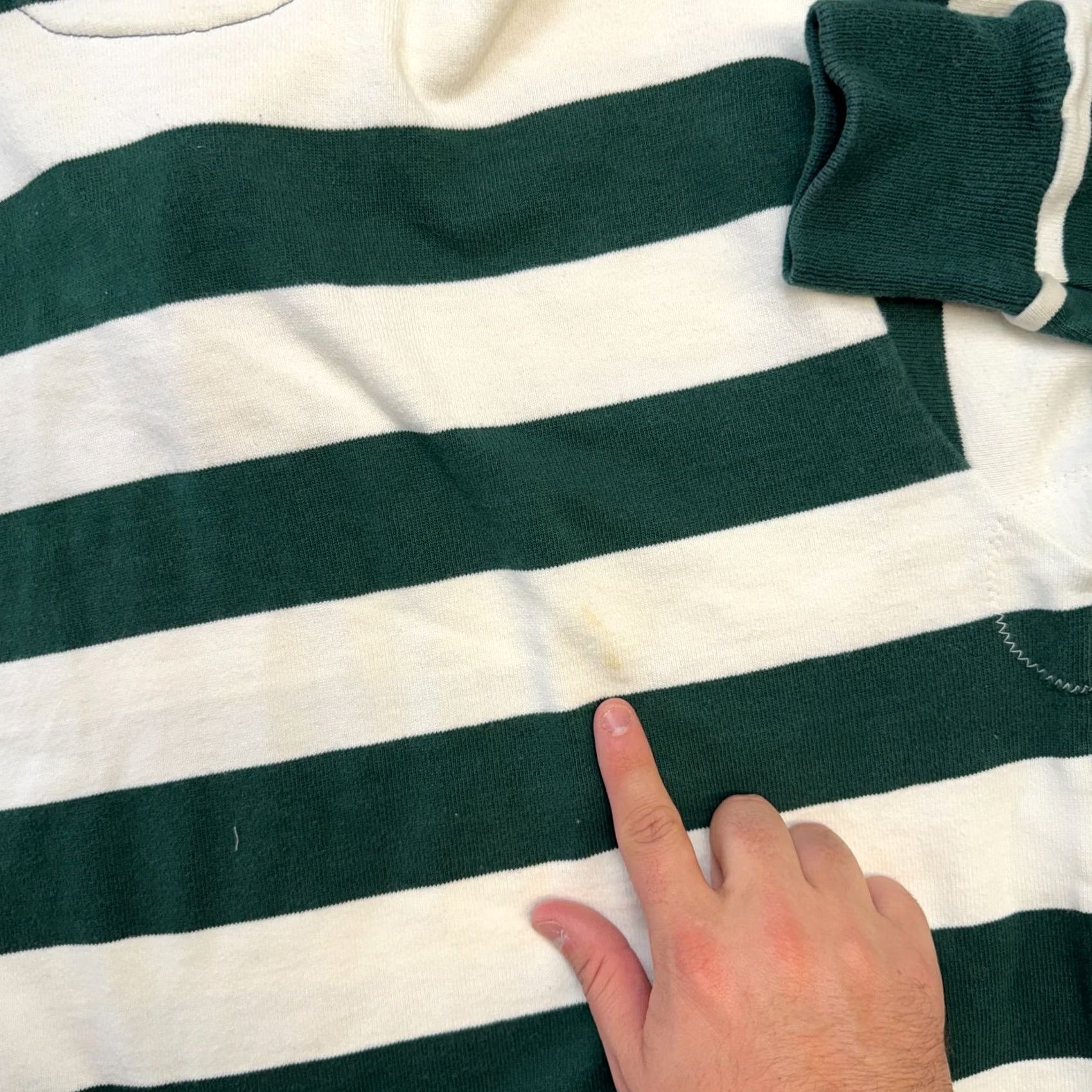 Barbarian VTG Barbarian Rugby Shirt Mens XL Striped Polo College Ivy League Multicolor Heavyweight Cotton Long Sleeve 80s 90s Size US XL / EU 56 / 4 - 7 Thumbnail