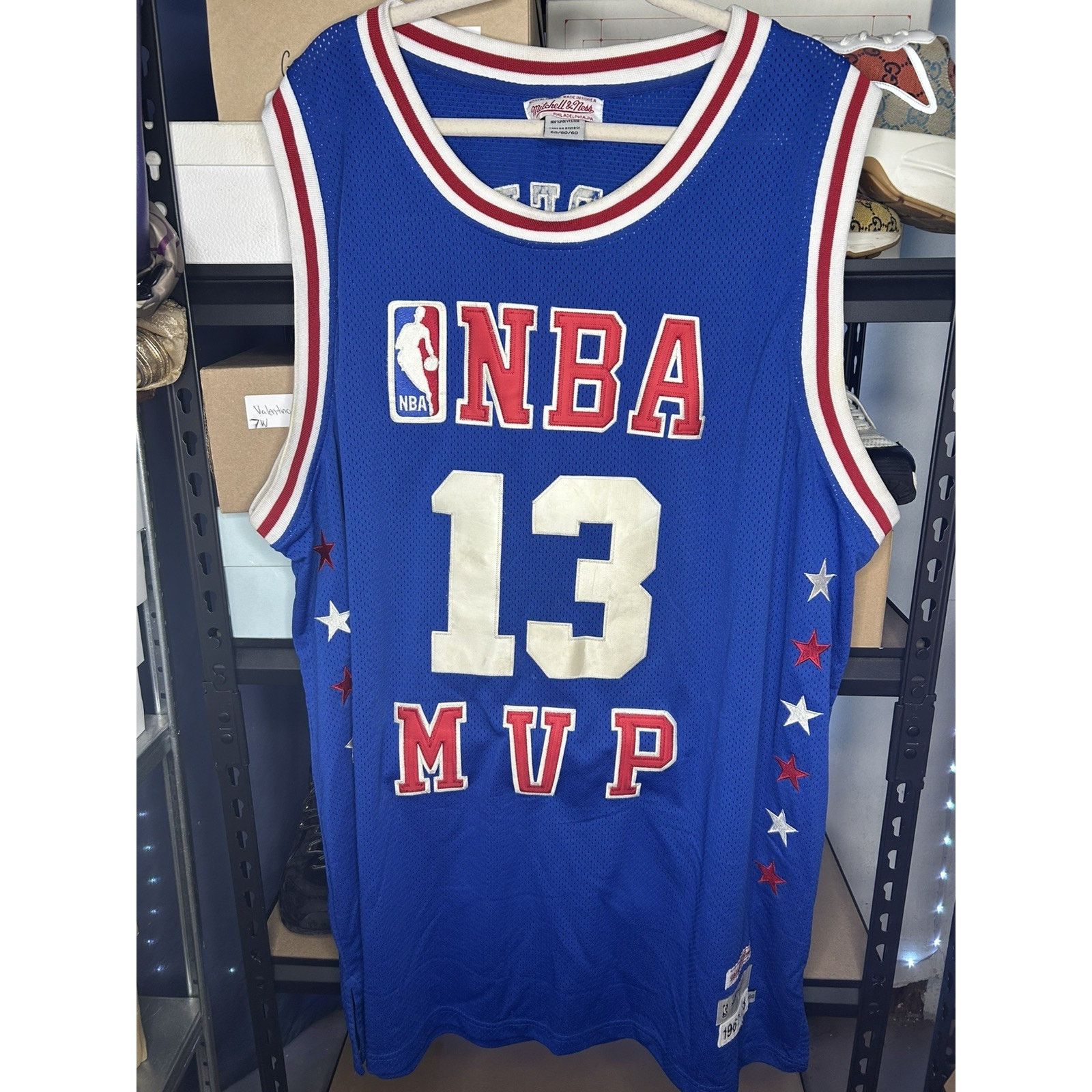 Mitchell & Ness CHAMBERLAIN #13 1967 NBA MVP Jersey-Mitchell & Ness: Size 60 Size US XXL / EU 58 / 5 - 1 Thumbnail