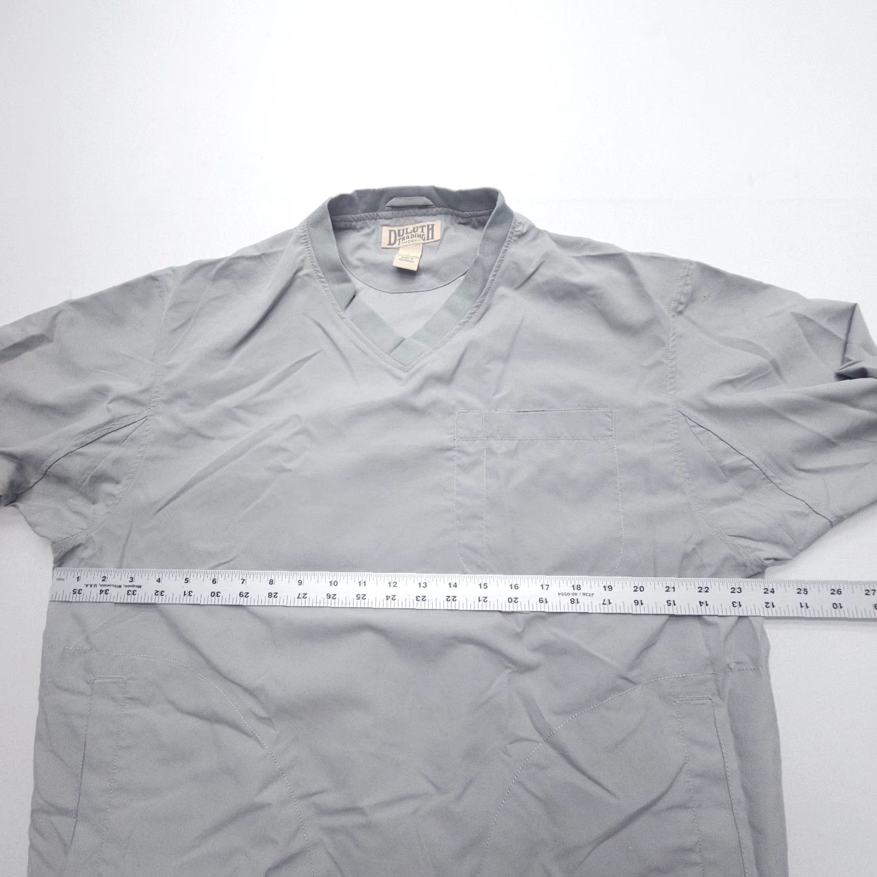Vintage Duluth Bogey Windshirt Jacket Mens Large Gray Windbreaker Wind-Resistant Outdoor Golf Jacket Size US L / EU 52-54 / 3 - 6 Thumbnail