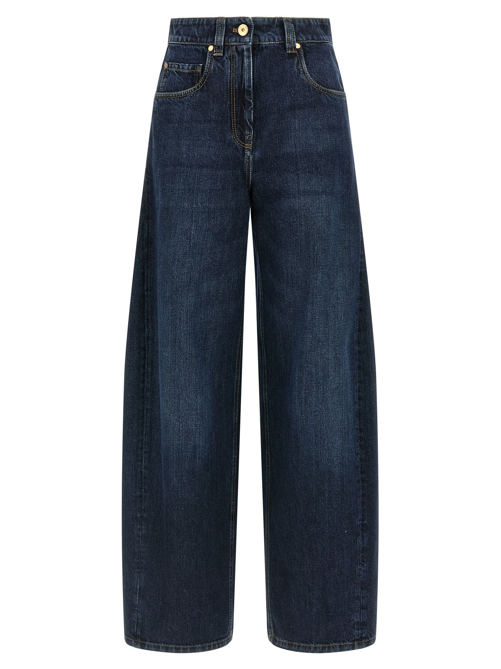 Brunello Cucinelli 'Wide Barrel full lenght' jeans Size 27" / US 4 / IT 40 - 1 Thumbnail