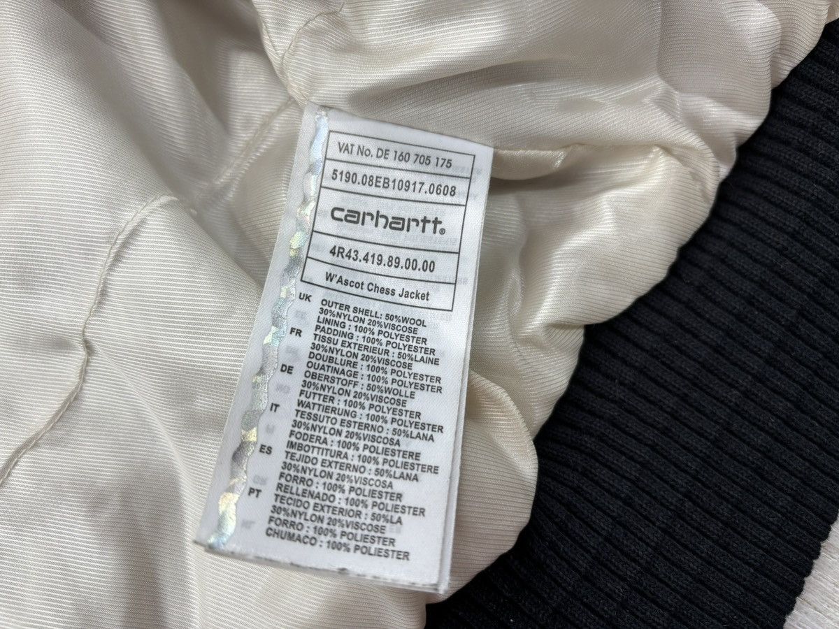 Carhartt × Designer Womens jacket Carhartt W'Ascot Chess Size M Color Gray Size M / US 6-8 / IT 42-44 - 9 Thumbnail