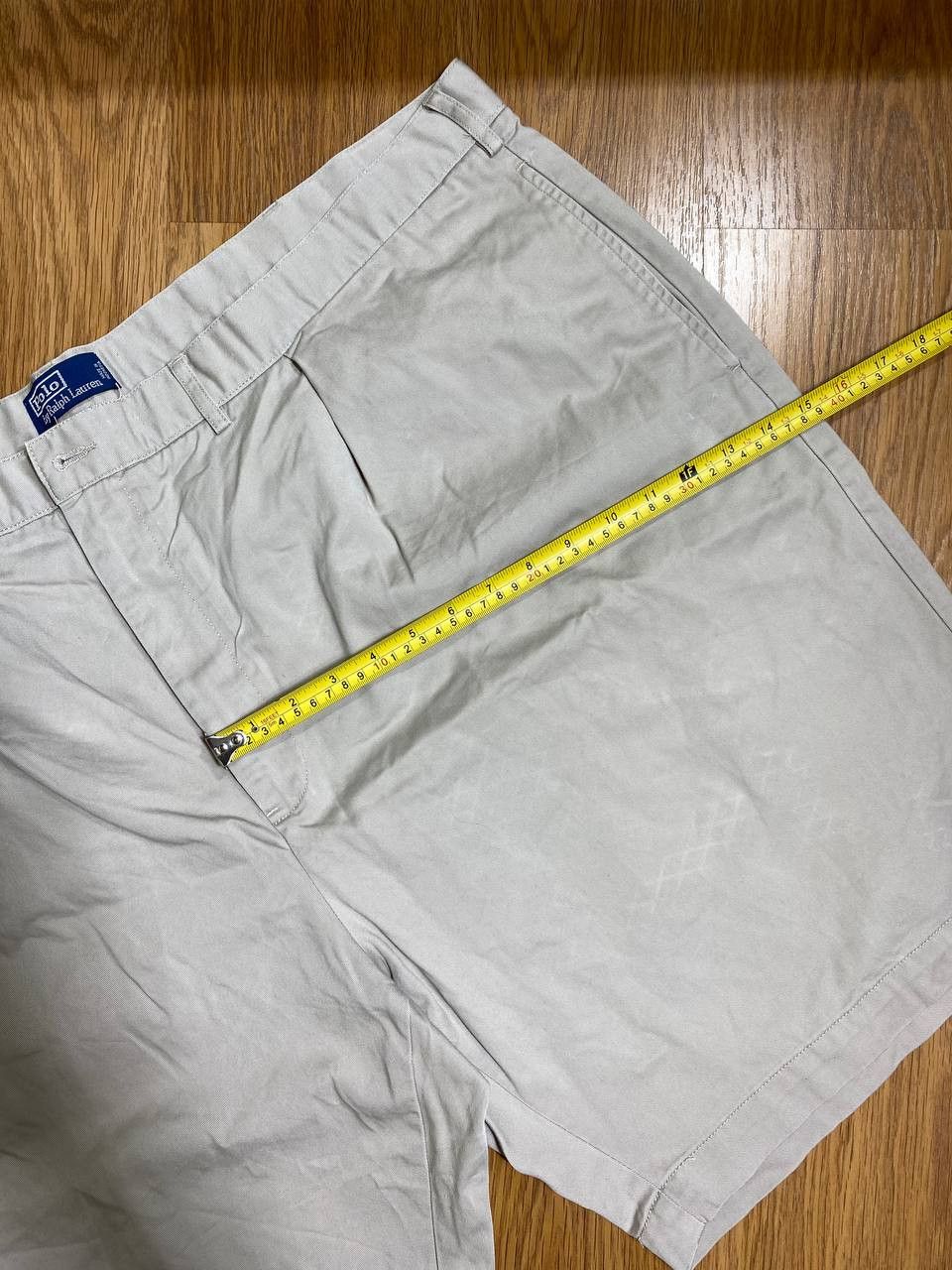 Polo Ralph Lauren Polo Ralph Lauren Cargo Shorts Mens 50 Cream Chino Outdoor Size US 34 / EU 50 - 16 Thumbnail