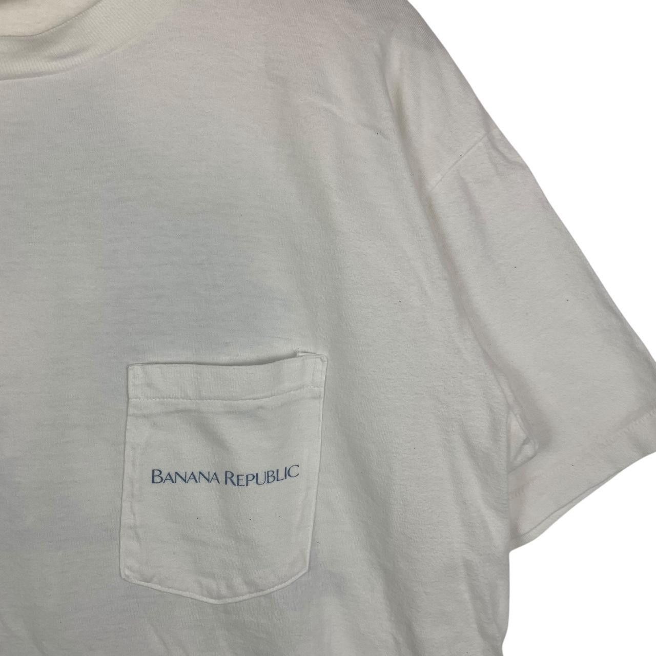 Vintage Vintage 90’ BANANA REPUBLIC HAWAII Beach Sea Tee Shirt Top Size US L / EU 52-54 / 3 - 5 Thumbnail