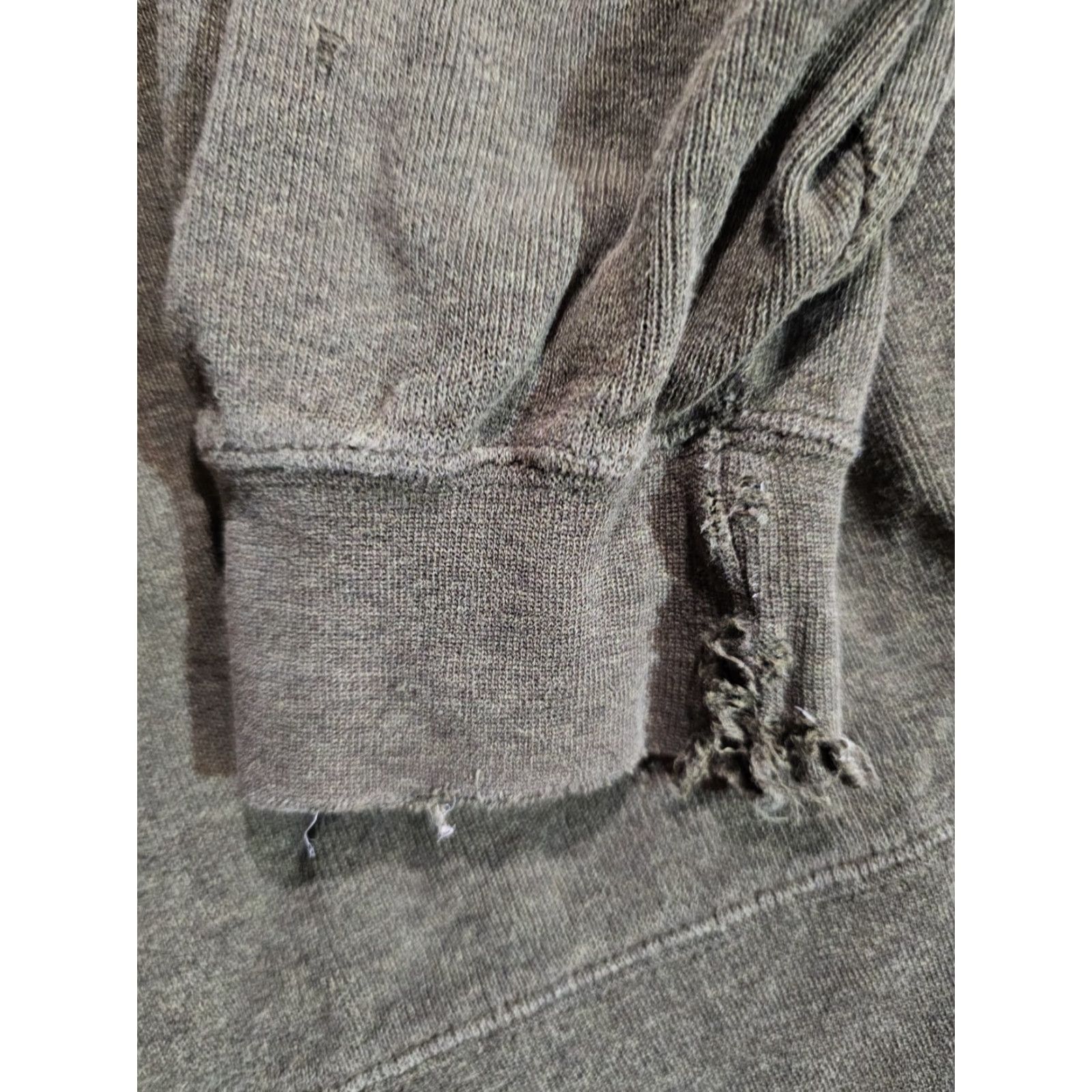 Orvis VINTAGE Orvis Classic 1/4 Zip 100% Cotton Mock Neck Pullover Mens 2XL Distressed Shirt Size US XXL / EU 58 / 5 - 6 Thumbnail