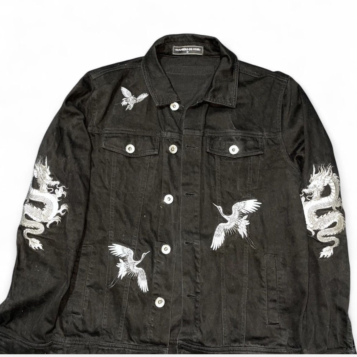 Maniere De Vior Maniere de voir Denim jacket Size US M / EU 48-50 / 2 - 2 Thumbnail