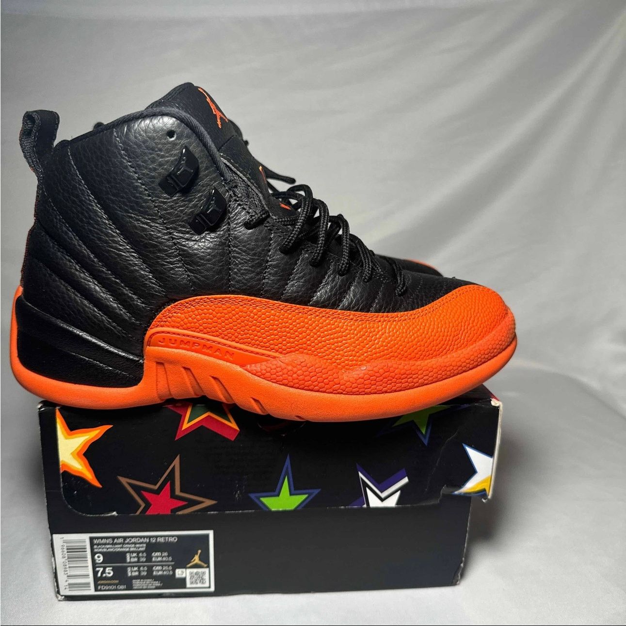 Jordan Brand × Nike Size 9 - Air Jordan 12 Retro Brilliant Orange Women's Shoes Size US 9 / IT 39 - 1 Thumbnail