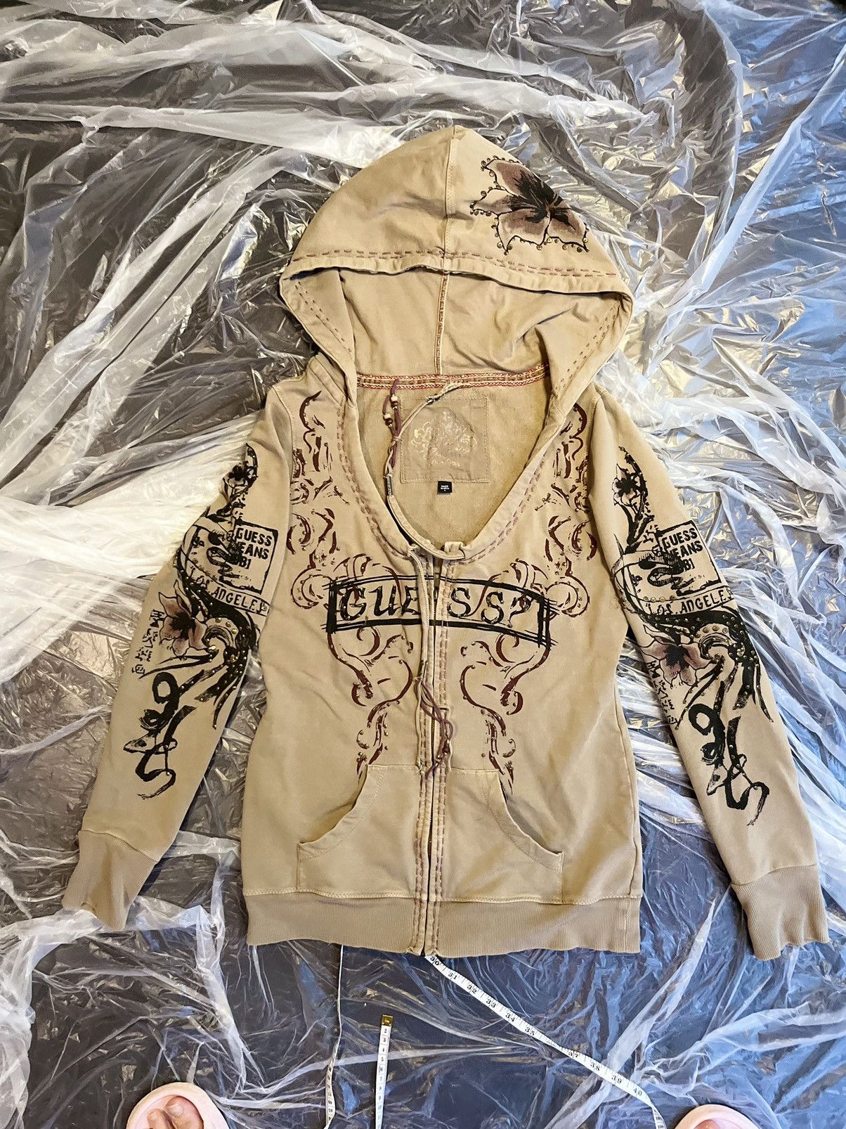 Guess Vintage Embroidered Hoodie