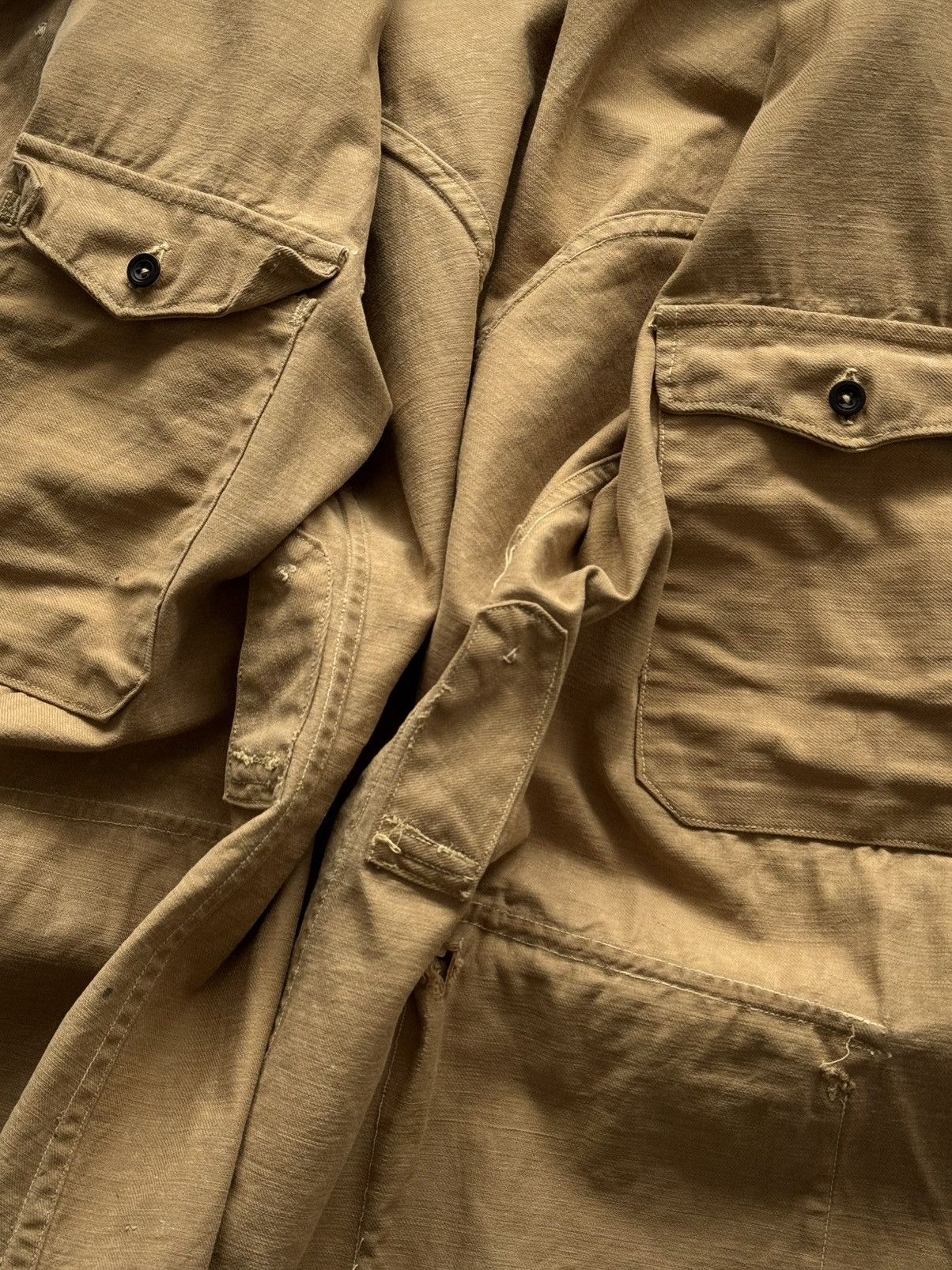 Vintage 1930s French Army M38 Bourgeron Jacket Size US M / EU 48-50 / 2 - 6 Thumbnail