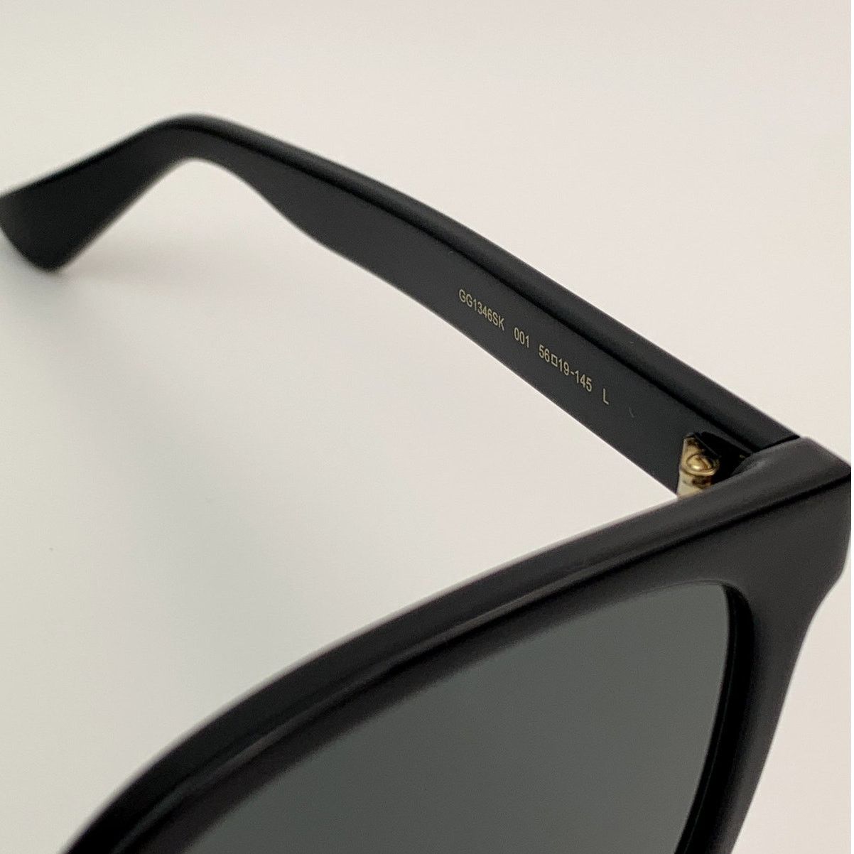 Gucci NEW Gucci GG1346SK 001 Black Smoke Authentic Size ONE SIZE - 6 Thumbnail