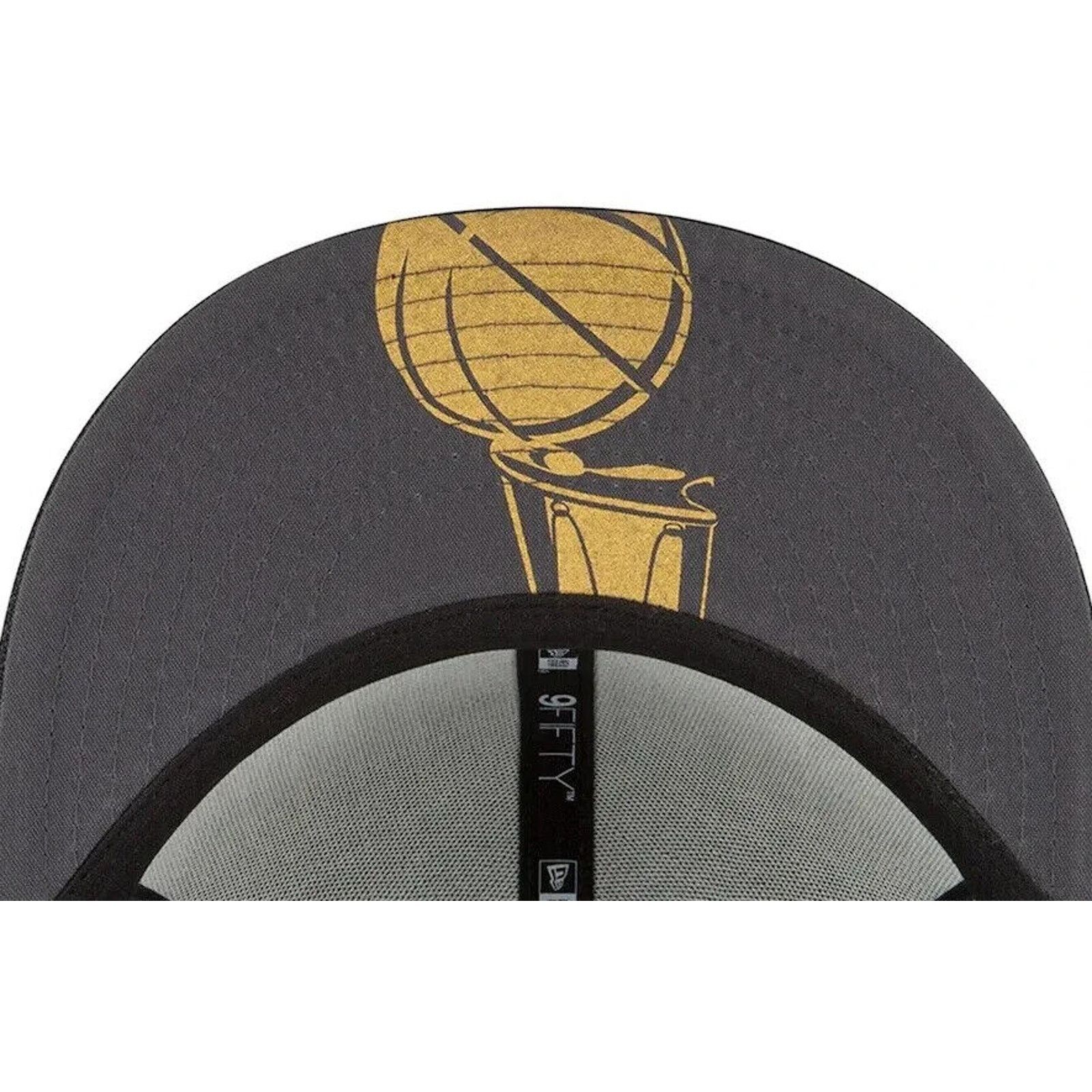 New Era Golden State Warriors Mens New Era 2018 NBA Finals Champ Hat Size ONE SIZE - 5 Thumbnail