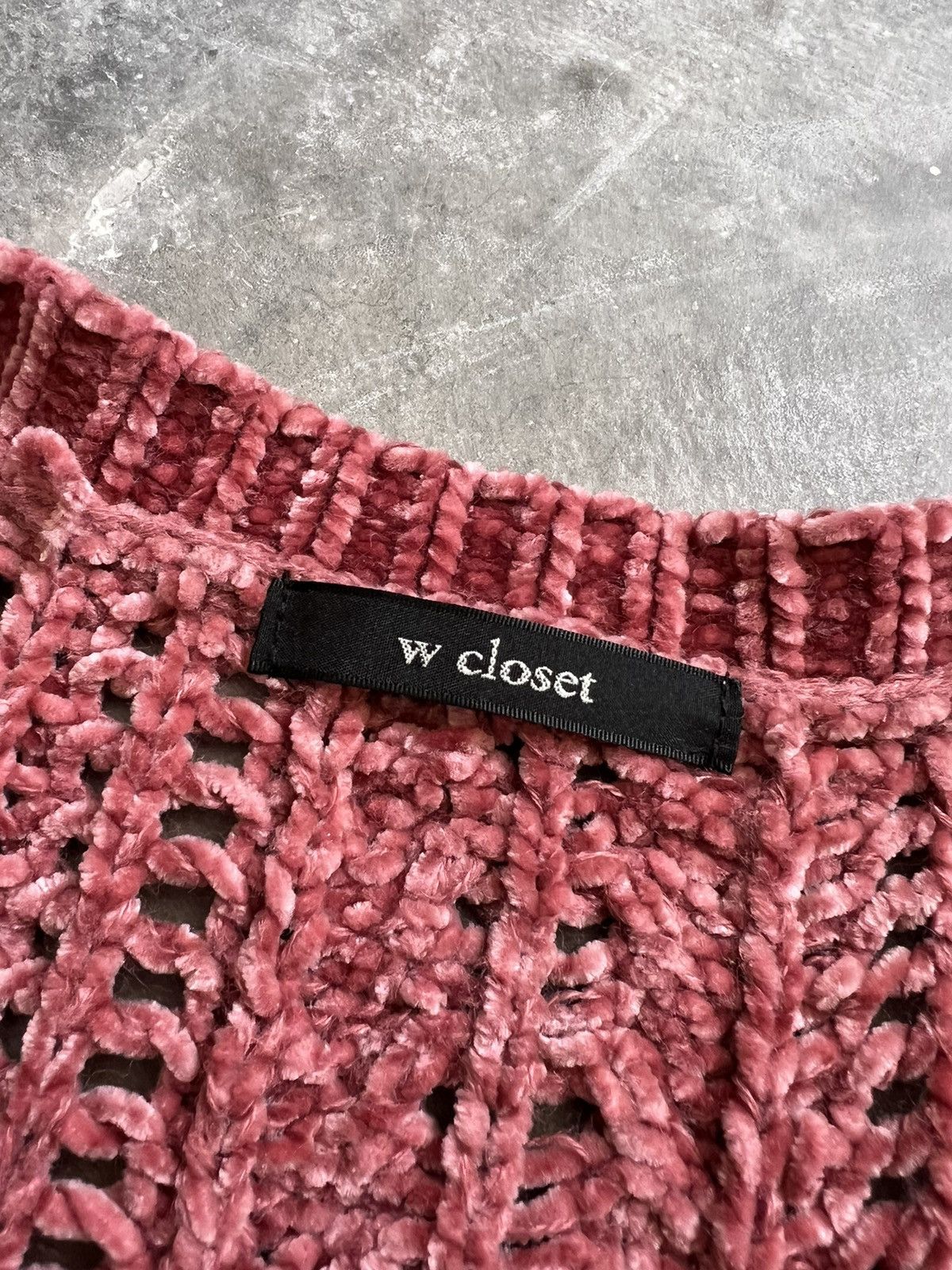 Japanese Brand 🔥 VTG 🔥 Japanese W Closet Knit Short Cardigan Size US XL / EU 56 / 4 - 11 Thumbnail