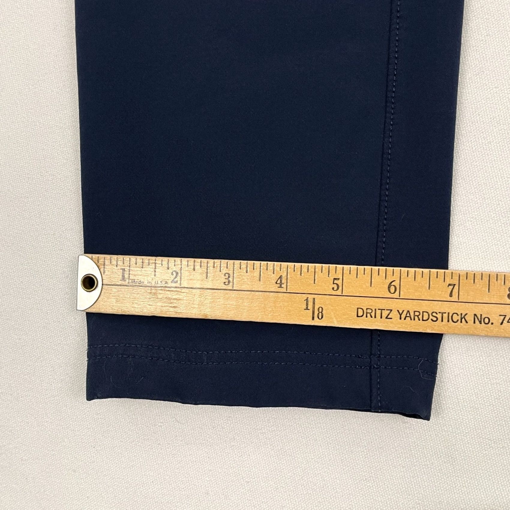 Vintage Public Rec Dealmaker Pants Mens 36x31 Slim Straight Navy Blue Travel Golf Chino Pants Regular Blue Mens Size US 36 / EU 52 - 6 Thumbnail