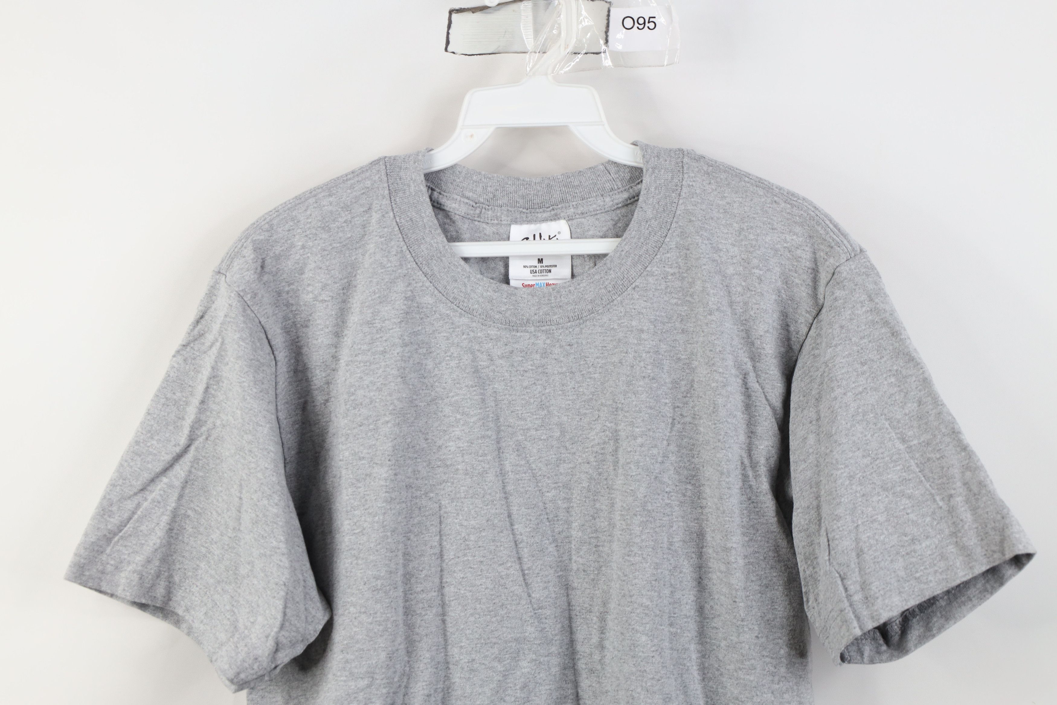Vintage Vintage Y2K Streetwear Cotton T-Shirt Heather Gray Size US M / EU 48-50 / 2 - 2 Thumbnail