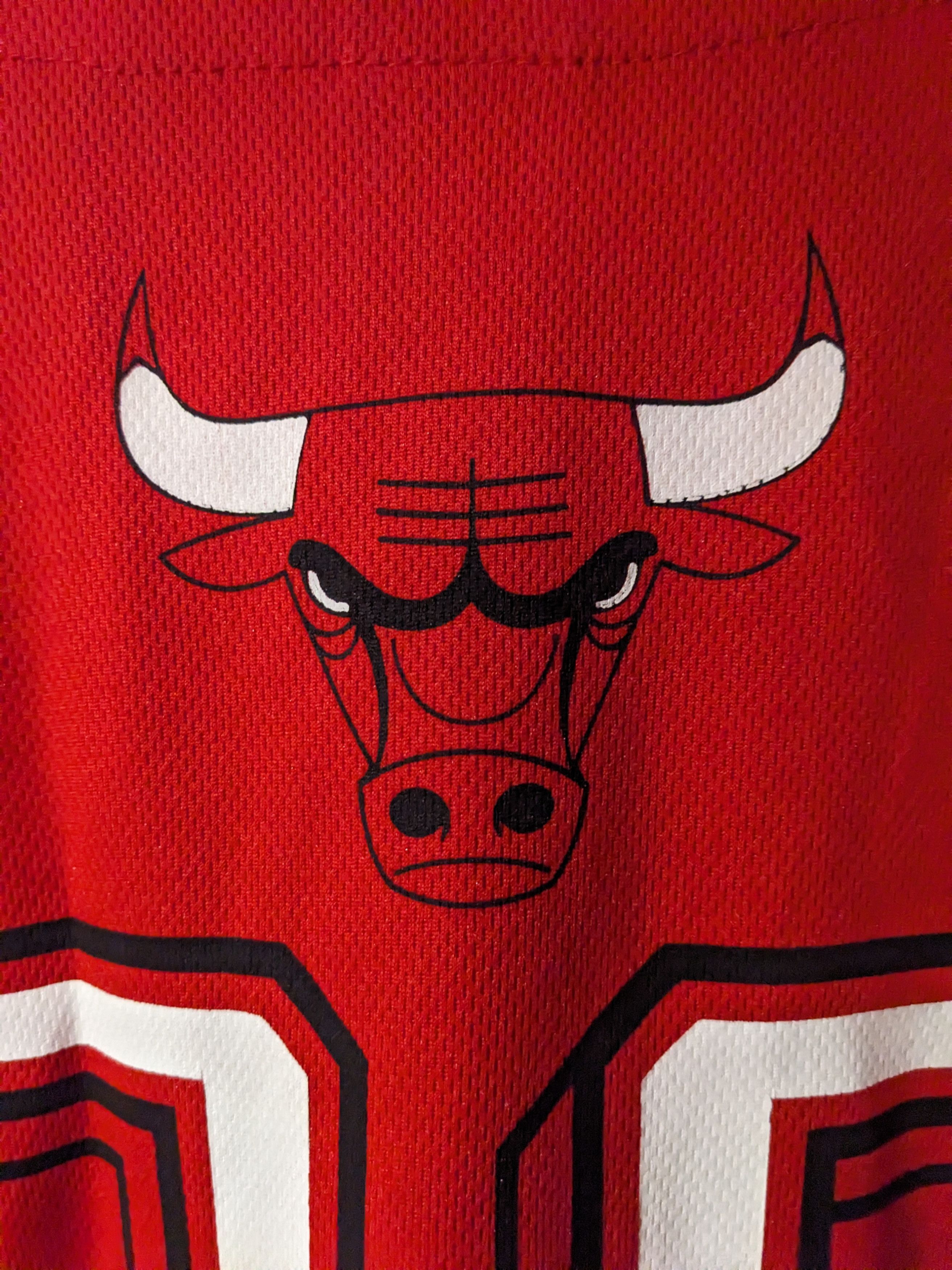NBA × Vintage Chicago Bulls NBA Basketball Red Medium Baseball Jersey Size US M / EU 48-50 / 2 - 8 Thumbnail
