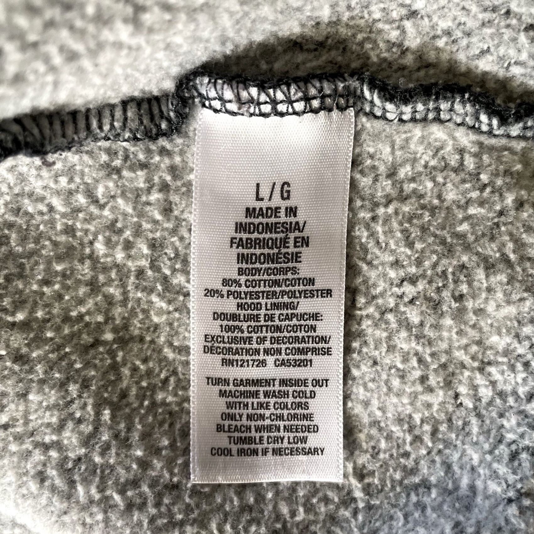 Aeropostale VINTAGE Aeropostale Hoodie Men's L Gray Sweatshirt Y2K Grunge Skateboard Zip Full Zip Hooded Pockets Logo Embroidered Size US L / EU 52-54 / 3 - 4 Thumbnail