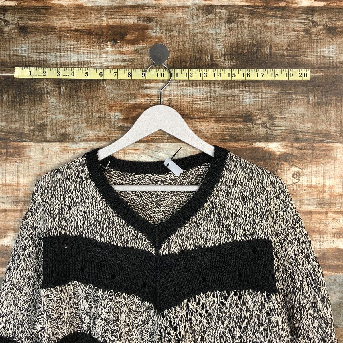 Homespun Knitwear × Japanese Brand Japanese Brand Grey Knitwear #A1667 Size M / US 6-8 / IT 42-44 - 4 Thumbnail