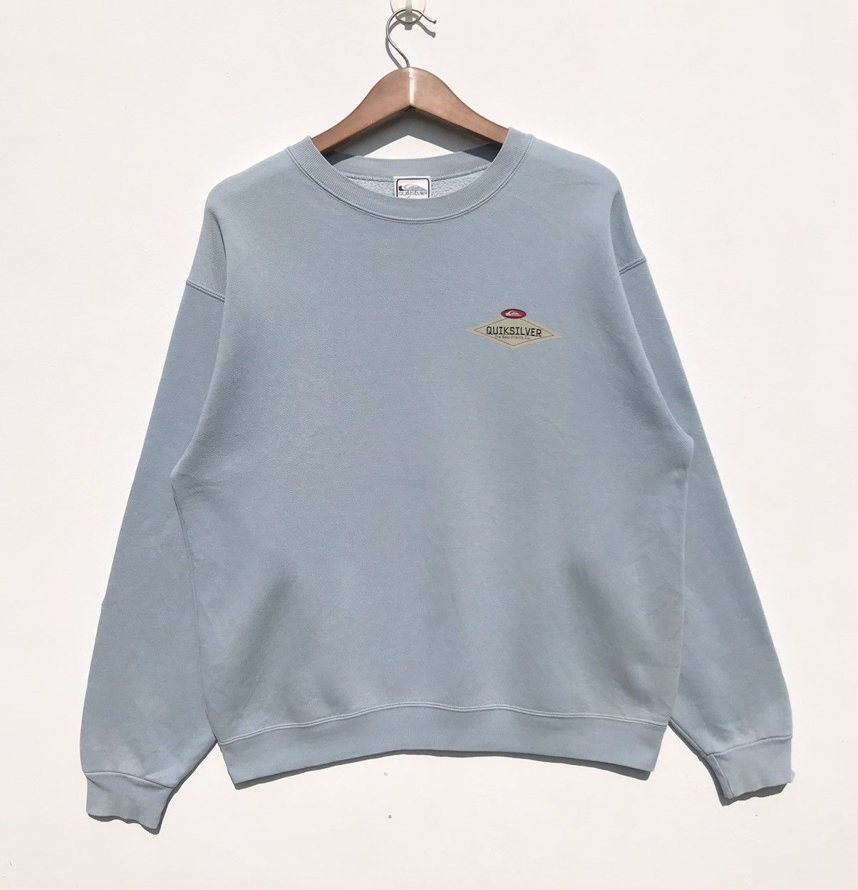 Quiksilver Vintage Quiksilver Sweatshirt Quiksilver Surf SunFaded Size US M / EU 48-50 / 2 - 2 Thumbnail