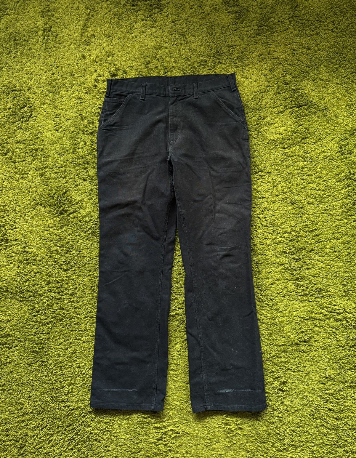 Carhartt Carhartt workcore style carpenter canvas faded pants Size US 36 / EU 52 - 3 Thumbnail