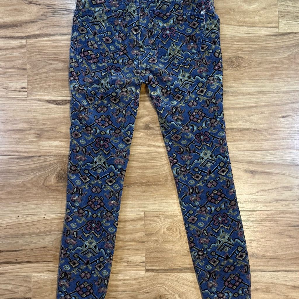 Other Pilcro Women’s Skinny Jeans Boho Print Size 26 Size 27" / US 4 / IT 40 - 2 Thumbnail