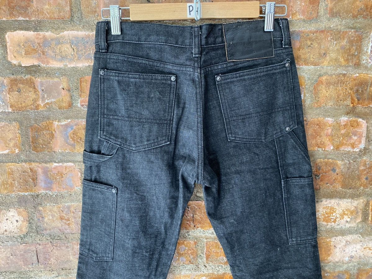 Isamu Katayama Backlash 2000s Tokyo Jeans Leather Double knee carpenter pants Size US 28 / EU 44 - 12 Thumbnail