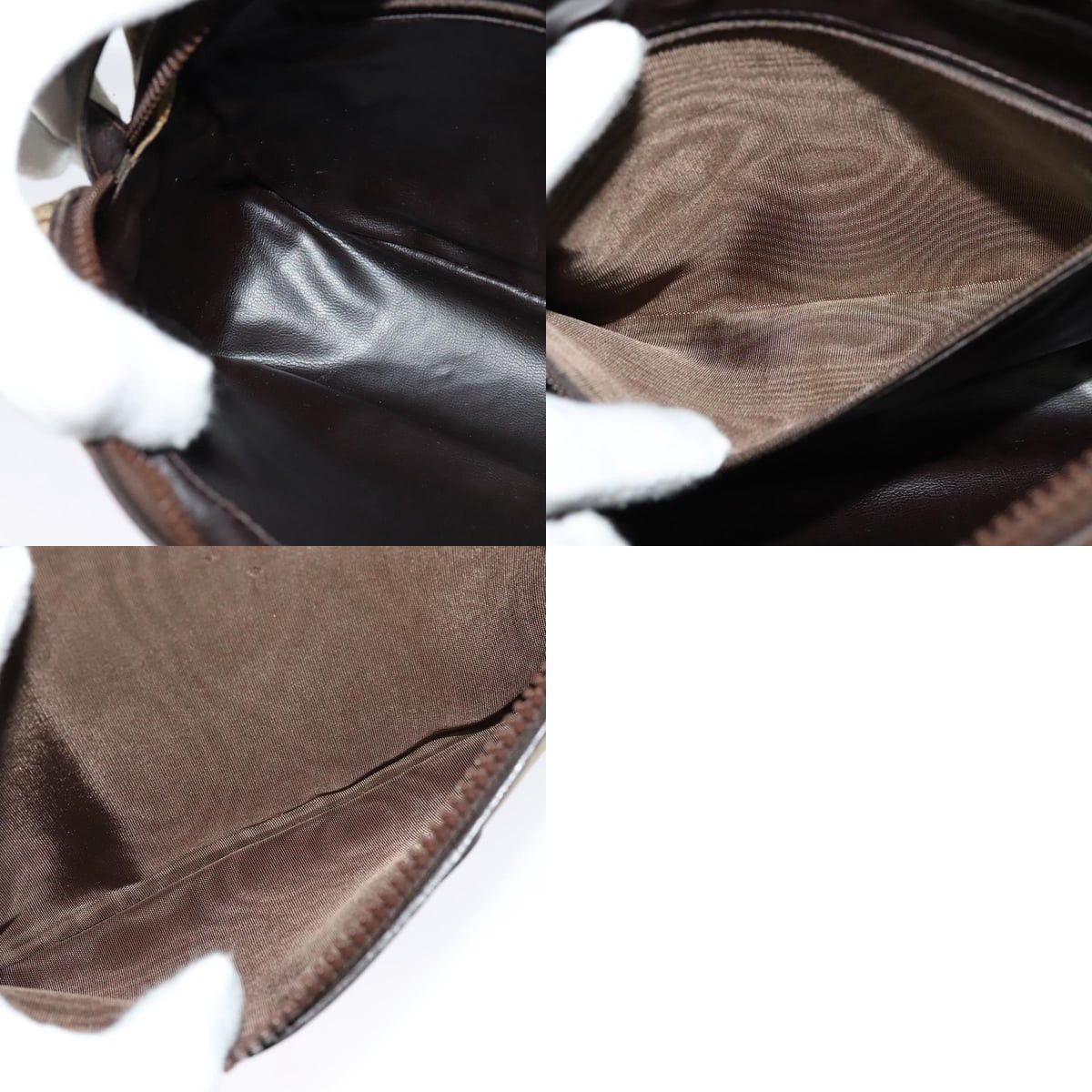 Celine CELINE C Sulky Shoulder Bag Canvas Beige Size ONE SIZE - 12 Thumbnail