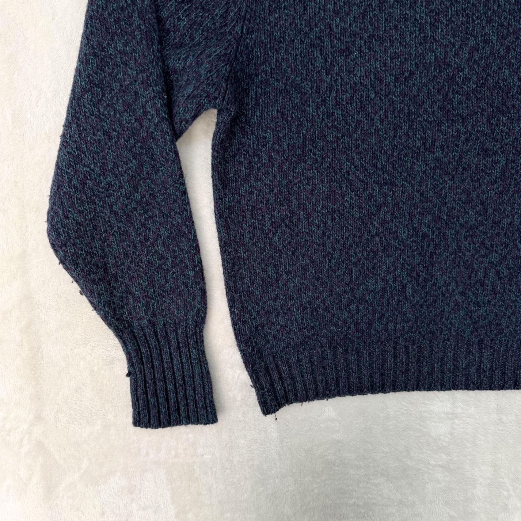 Vintage VINTAGE Woolrich Sweater Mens XL Blue Crewneck Knit Heavyweight Wool Chunky Knit Pullover Long Sleeve Regular Winter Casual HK Size US XL / EU 56 / 4 - 6 Thumbnail