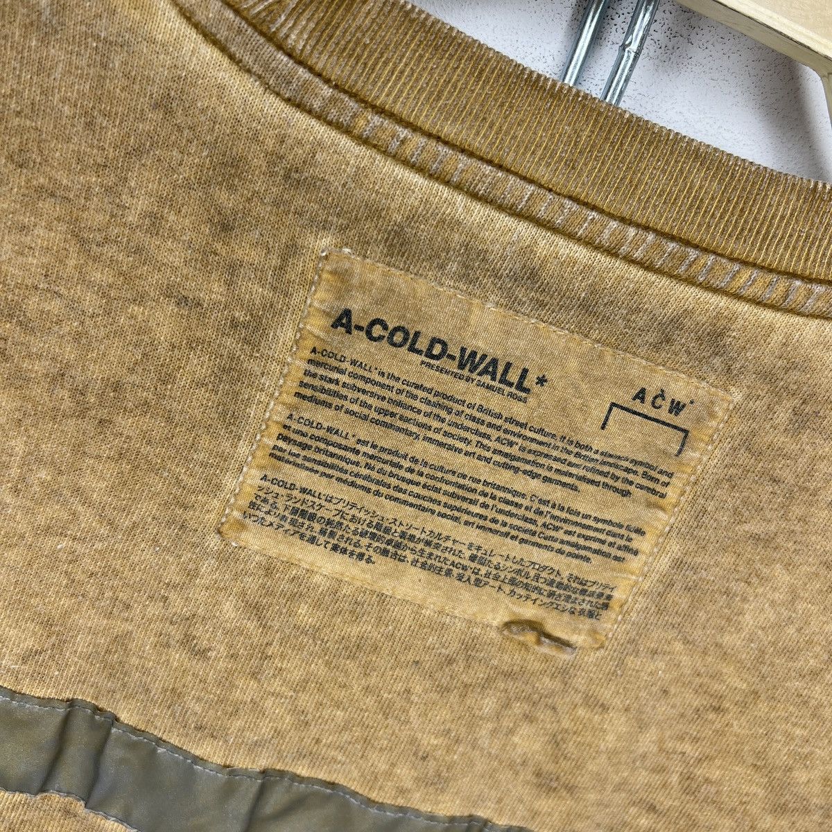 A-COLD-WALL* A Cold Wall inside out tee Size US L / EU 52-54 / 3 - 7 Thumbnail