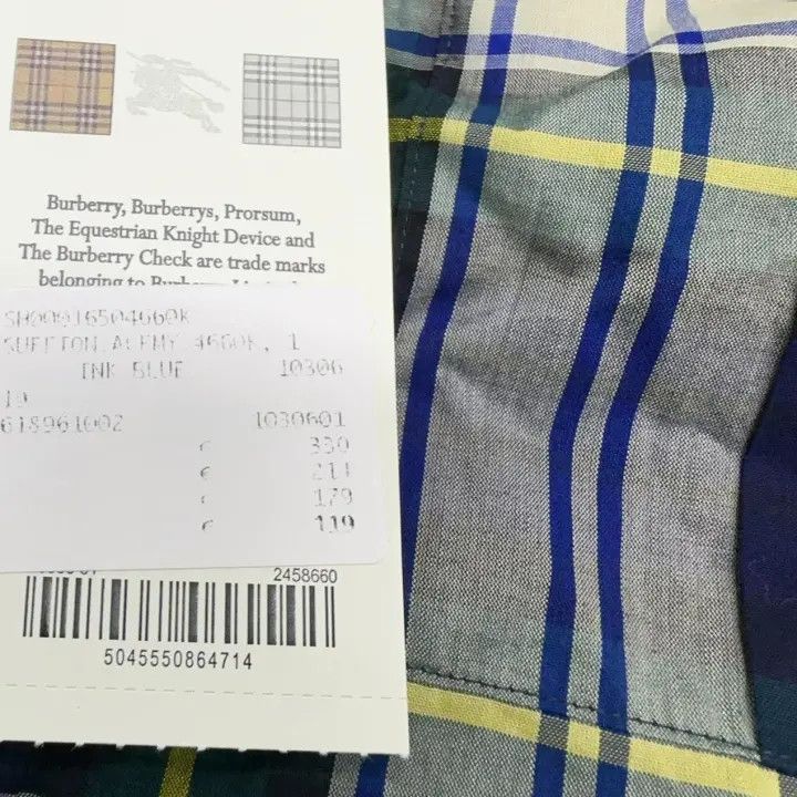 Burberry Burberry Burberry Plaid Print Long Sleeve Shirt for Men-25 Size US M / EU 48-50 / 2 - 6 Thumbnail