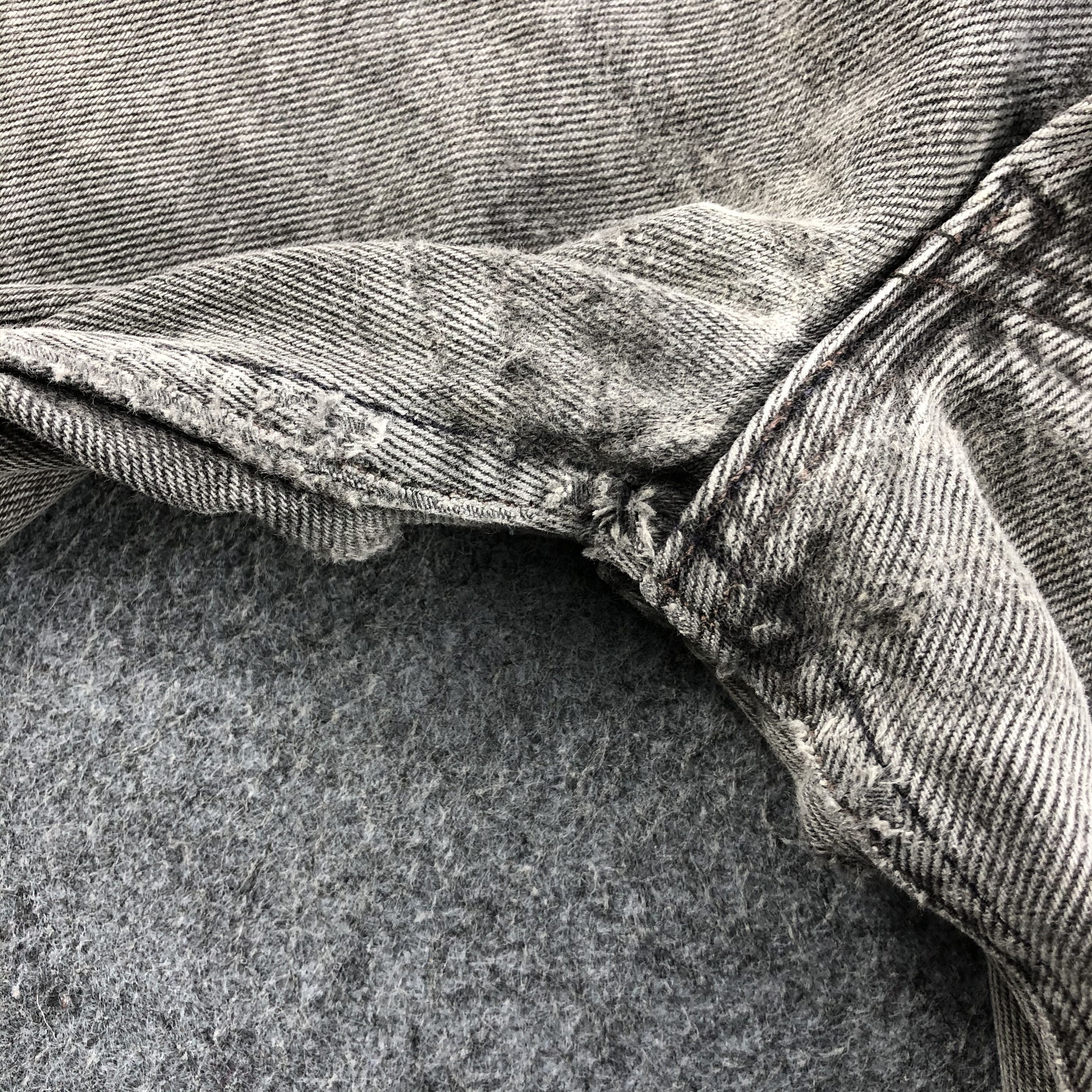Levi's Vintage 90s Levis 501 Faded Black Jeans-J1654 Size US 36 / EU 52 - 7 Thumbnail