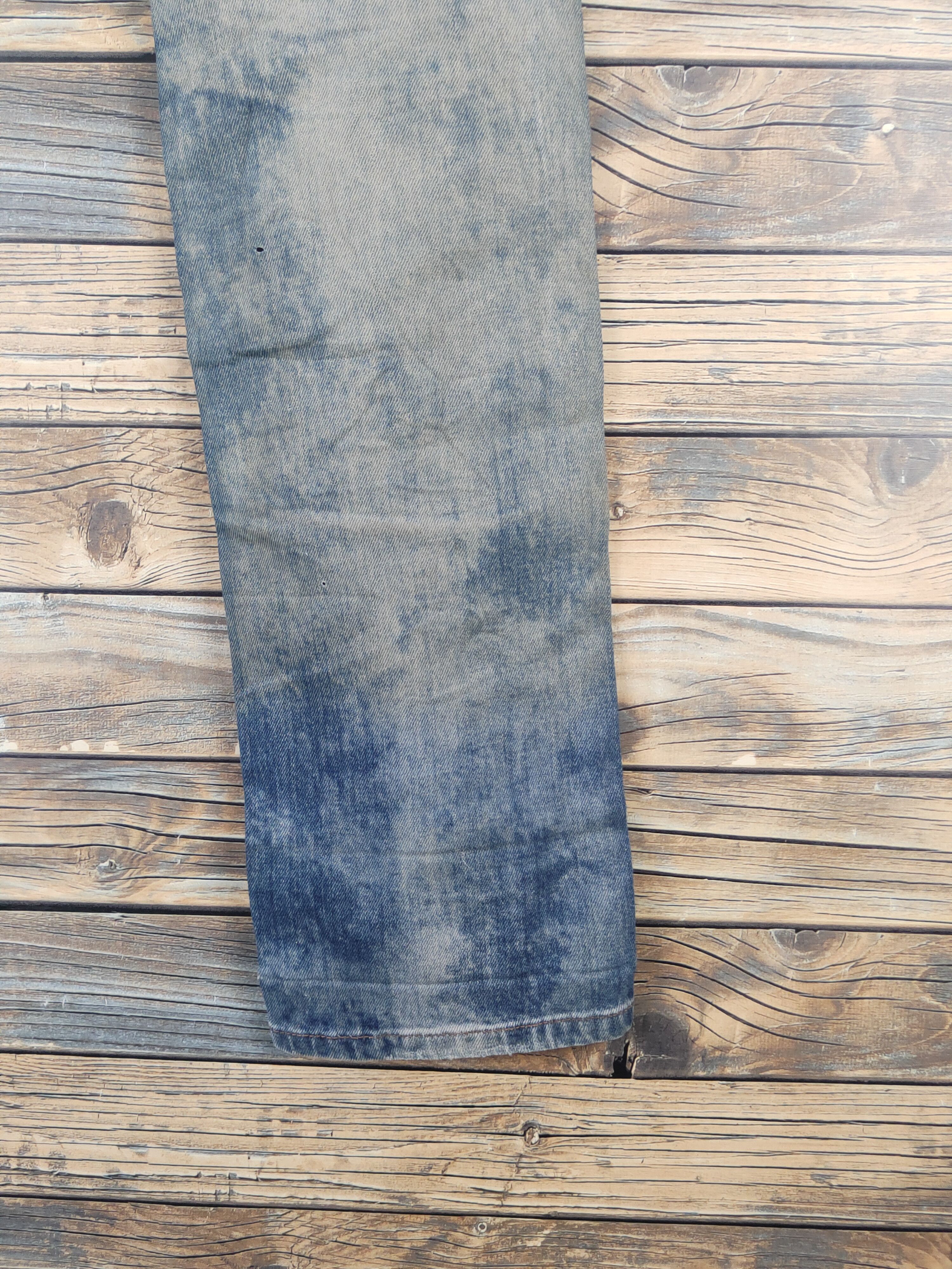 Tommy Hilfiger DL Tommy Hilfiger Blue Distressed Ripped Jeans #46-087 Size 28" / US 6 / IT 42 - 14 Thumbnail
