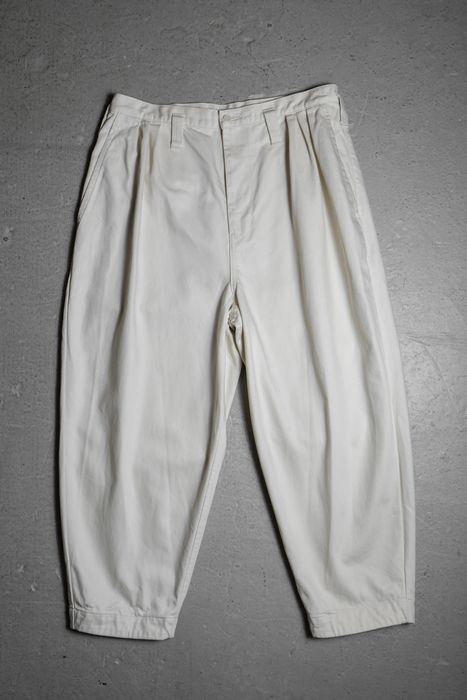 PORTER Creamy White Pleated Pants – Porter Vintage