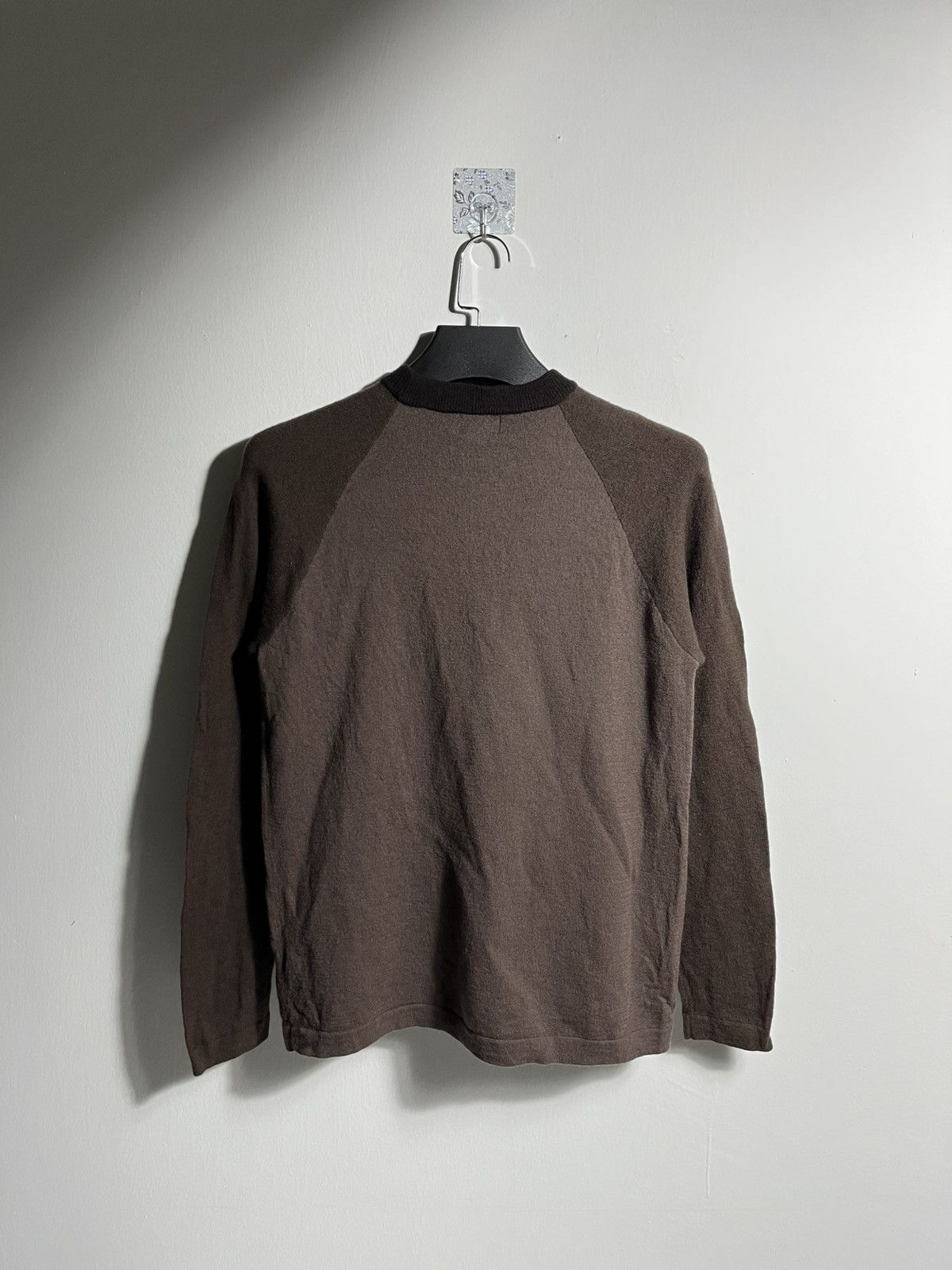 Stussy Vintage 90s Stussy Wool Longsleeve Crewneck Size US L / EU 52-54 / 3 - 9 Thumbnail