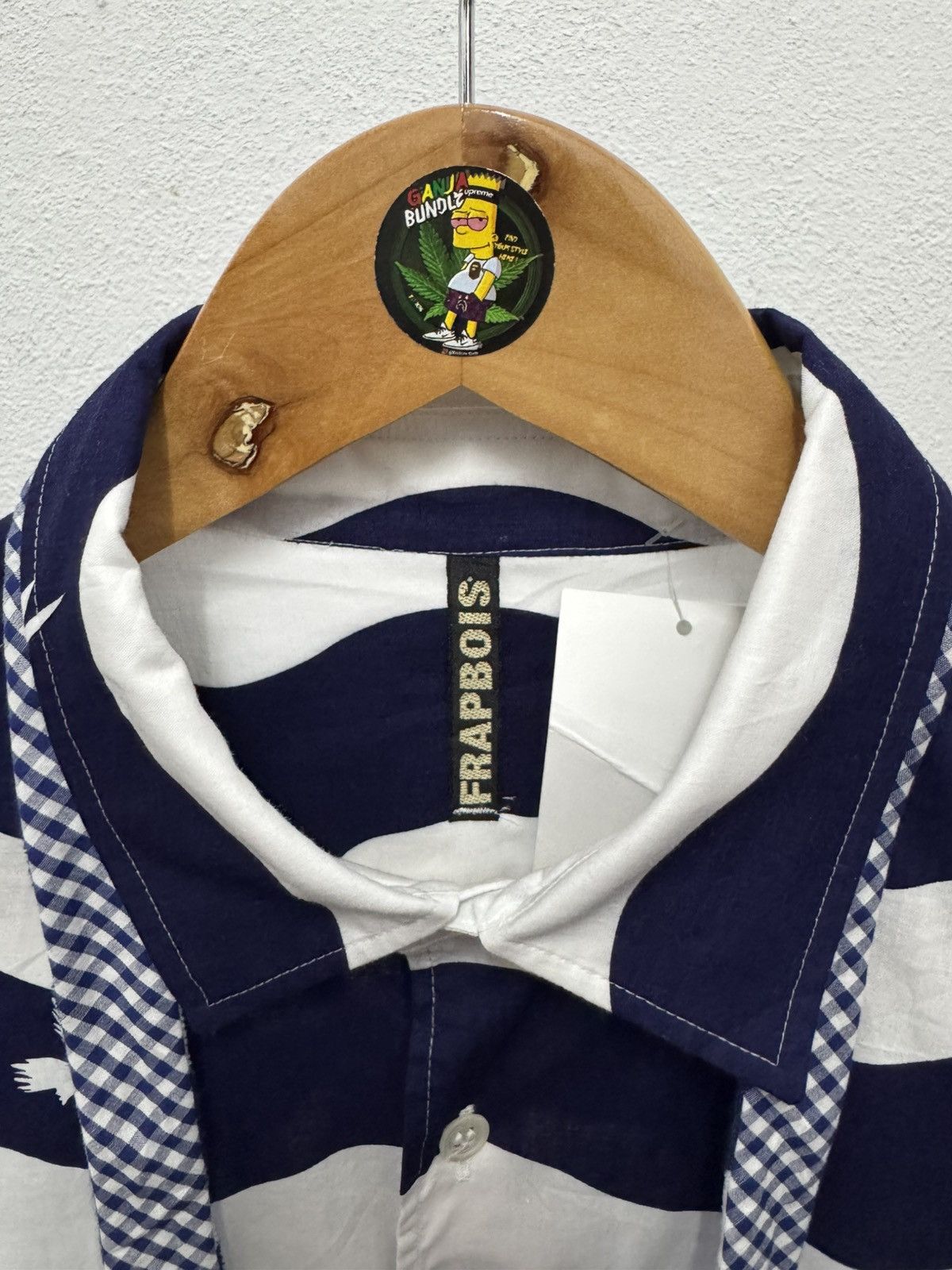 Frapbois × Issey Miyake × Japanese Brand Frapbois button up shirt Size US S / EU 44-46 / 1 - 7 Thumbnail