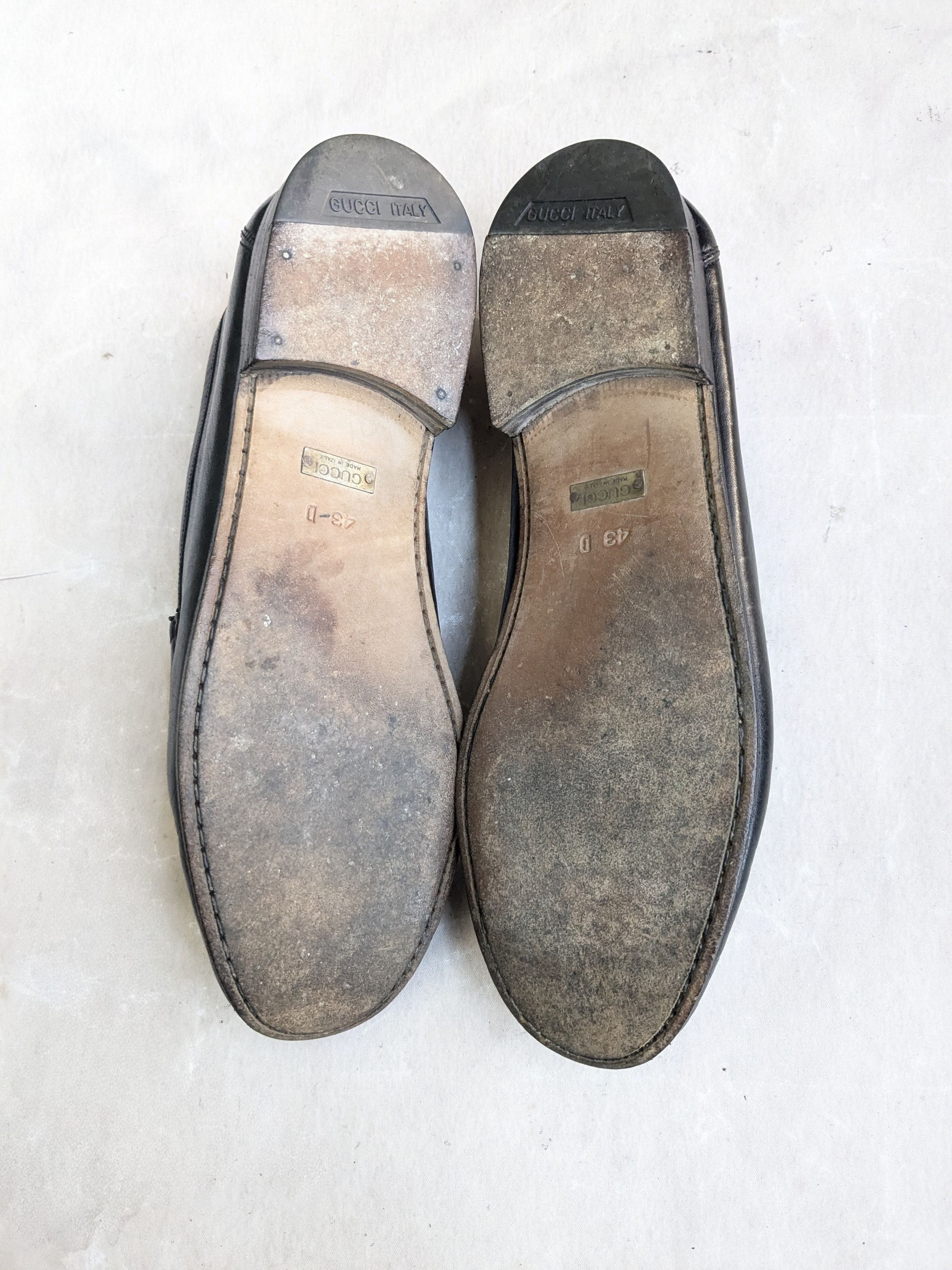 Gucci Gucci Horsebit Loafers Black Leather 9.5 Size US 9.5 / EU 42-43 - 11 Thumbnail