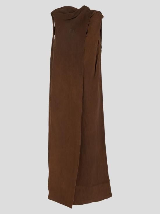 Uma Wang UMA WANG Women Mid Skirts UW5073 UW600 Brown Size M / US 6-8 / IT 42-44 - 1 Thumbnail