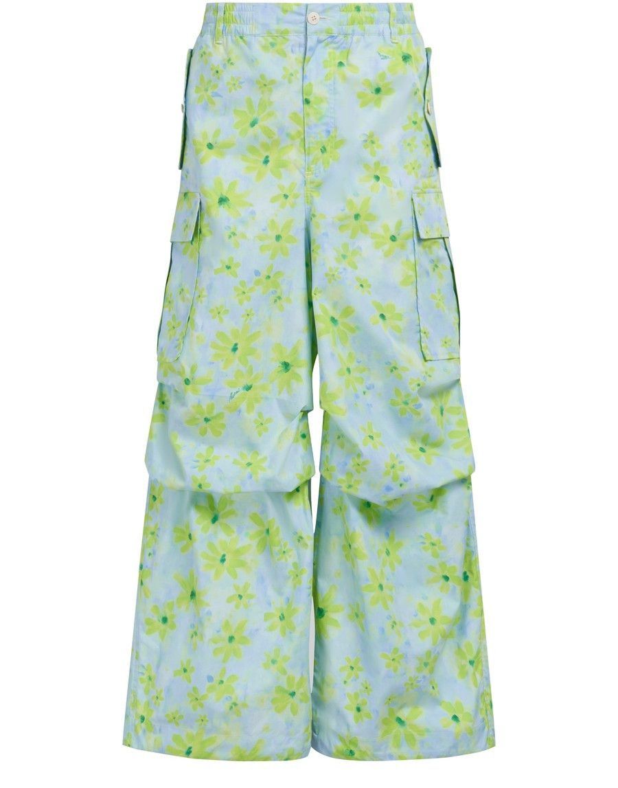 Marni oc11z0525 Cotton Poplin Cargo Pants in Multicolor Size US 36 / EU 52 - 1 Thumbnail