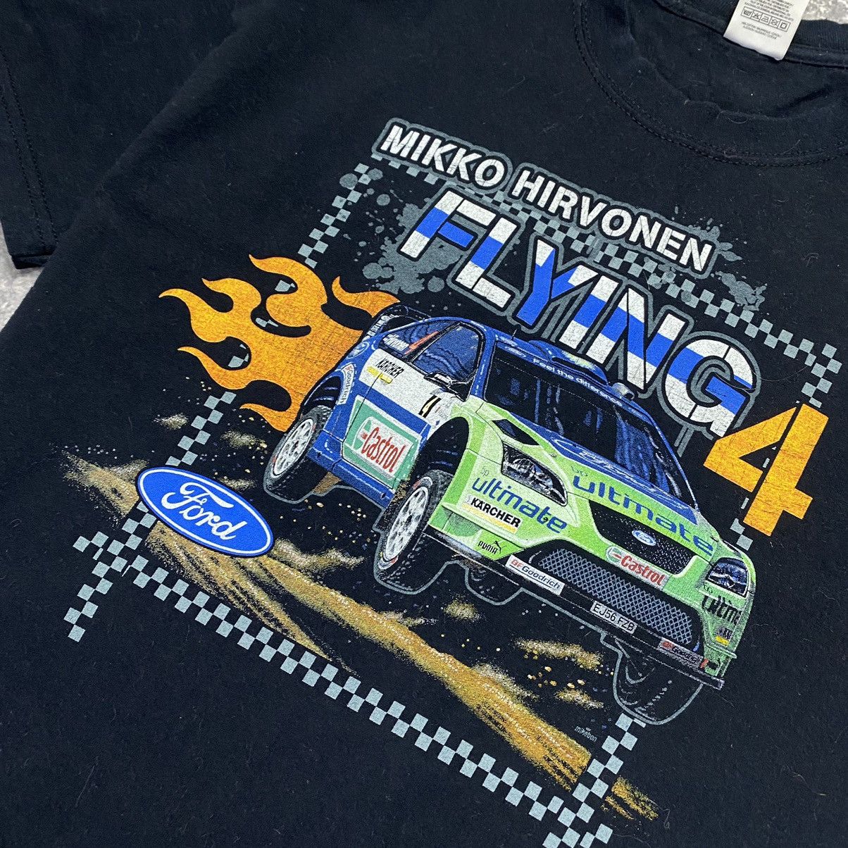 Ford Vintage Ford Mikko Hirvonen Flying 4 racing nascar tee Size US M / EU 48-50 / 2 - 4 Thumbnail