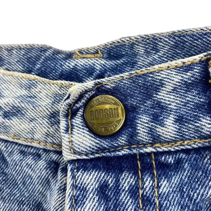 Vintage Vtg BOBSON USA STREET Blue Denim Jeans Pant Trouser Size 30" / US 8 / IT 44 - 7 Thumbnail