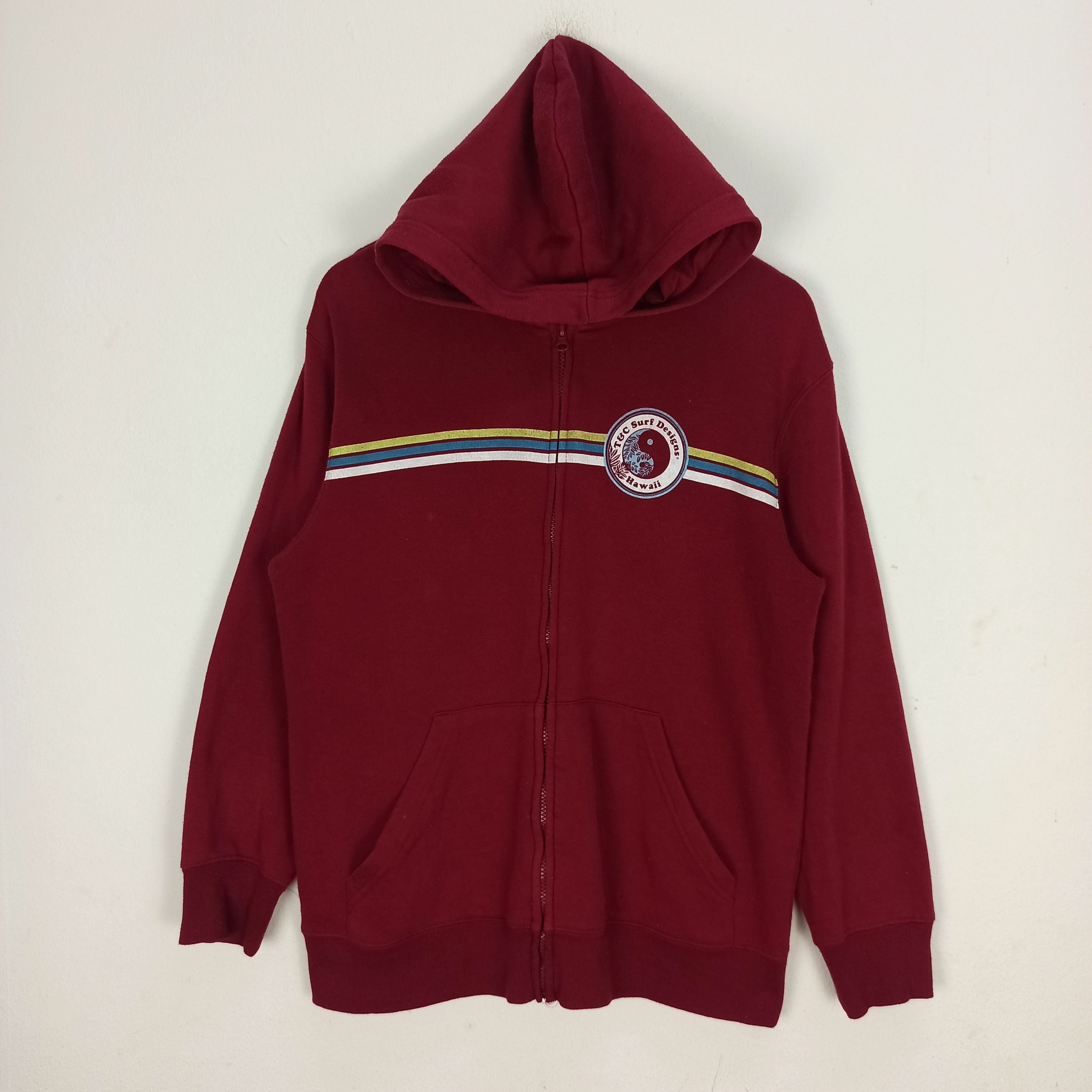 Other Rare Vintage T&C Surf Hawaii Hoodie Size US L / EU 52-54 / 3 - 3 Thumbnail