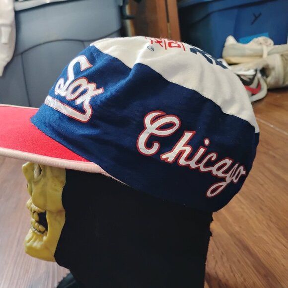 Other Vintage 80s Twins Chicago White Sox Painter's Hat Cap Size ONE SIZE - 3 Thumbnail
