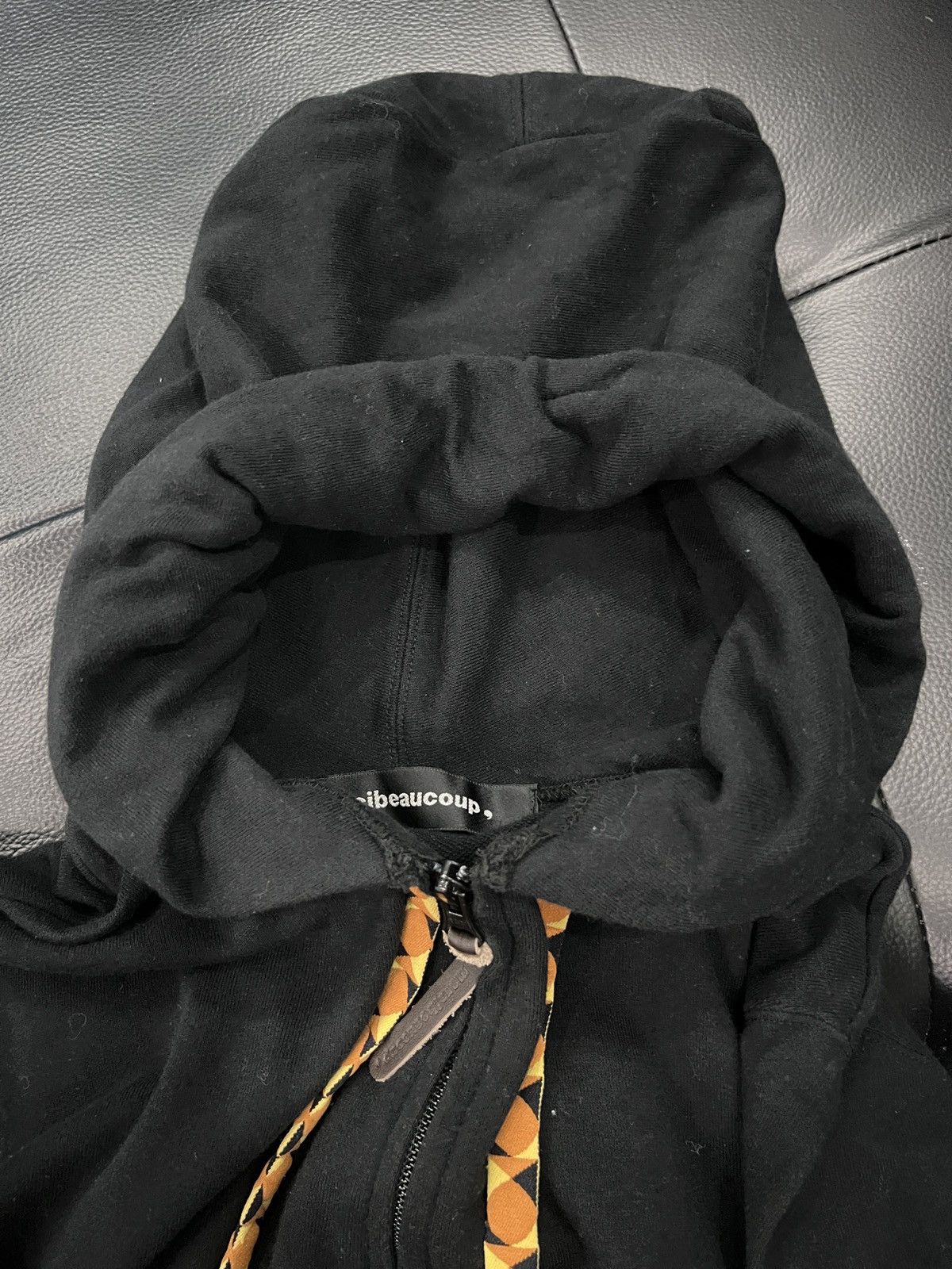 mercibeaucoup mercibeaucoup, Oversized Hood Bear Embroidery Zip Hoodie Size US L / EU 52-54 / 3 - 18 Thumbnail