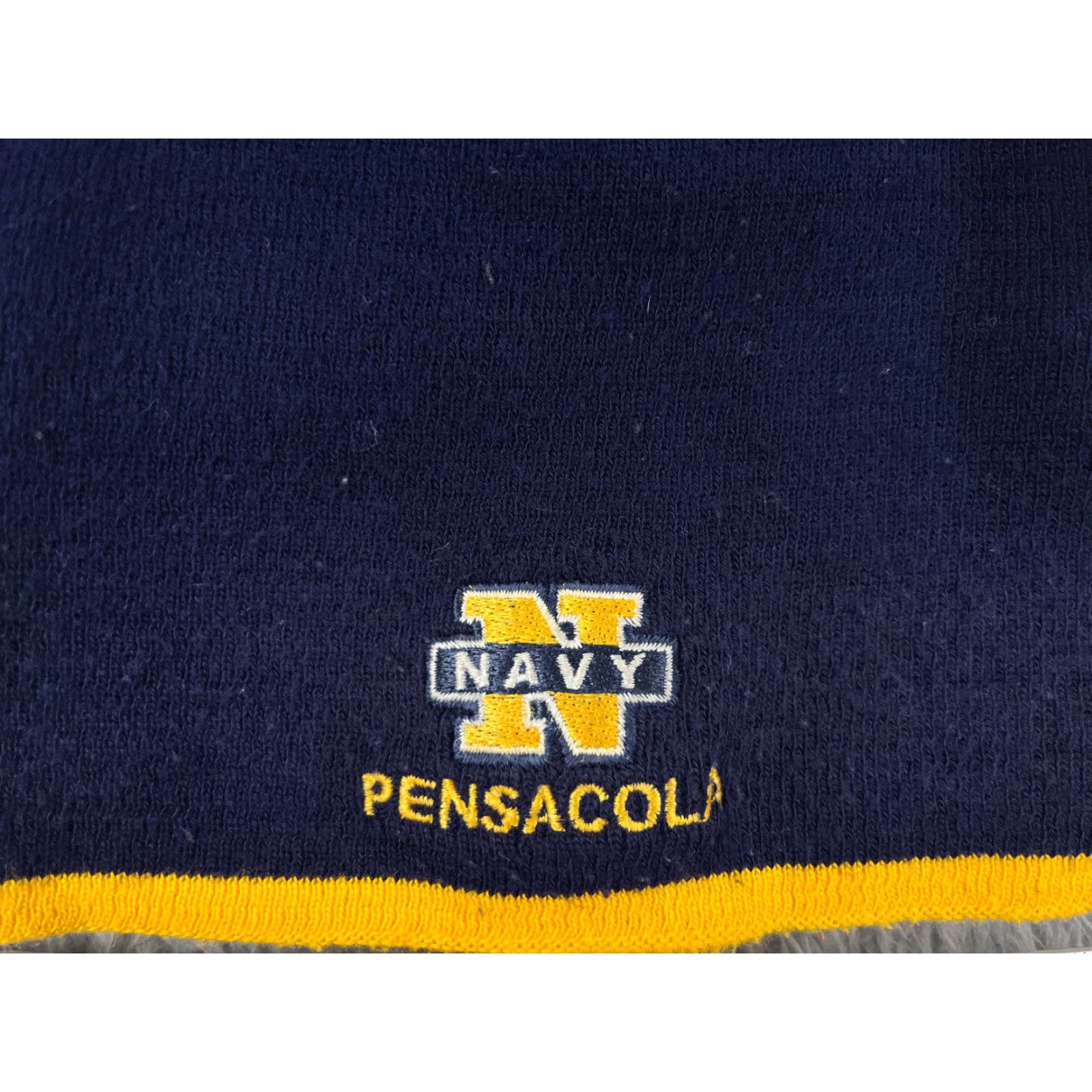 Vintage Unbranded Beanie Adult One Size Navy Blue Knit Acrylic Hats Size ONE SIZE - 2 Thumbnail